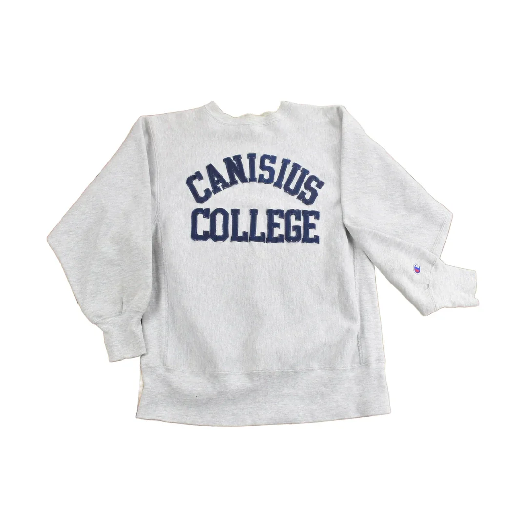 Vintage 1990s Canisius College Champion Reverse Weave Crewneck Men's Medium