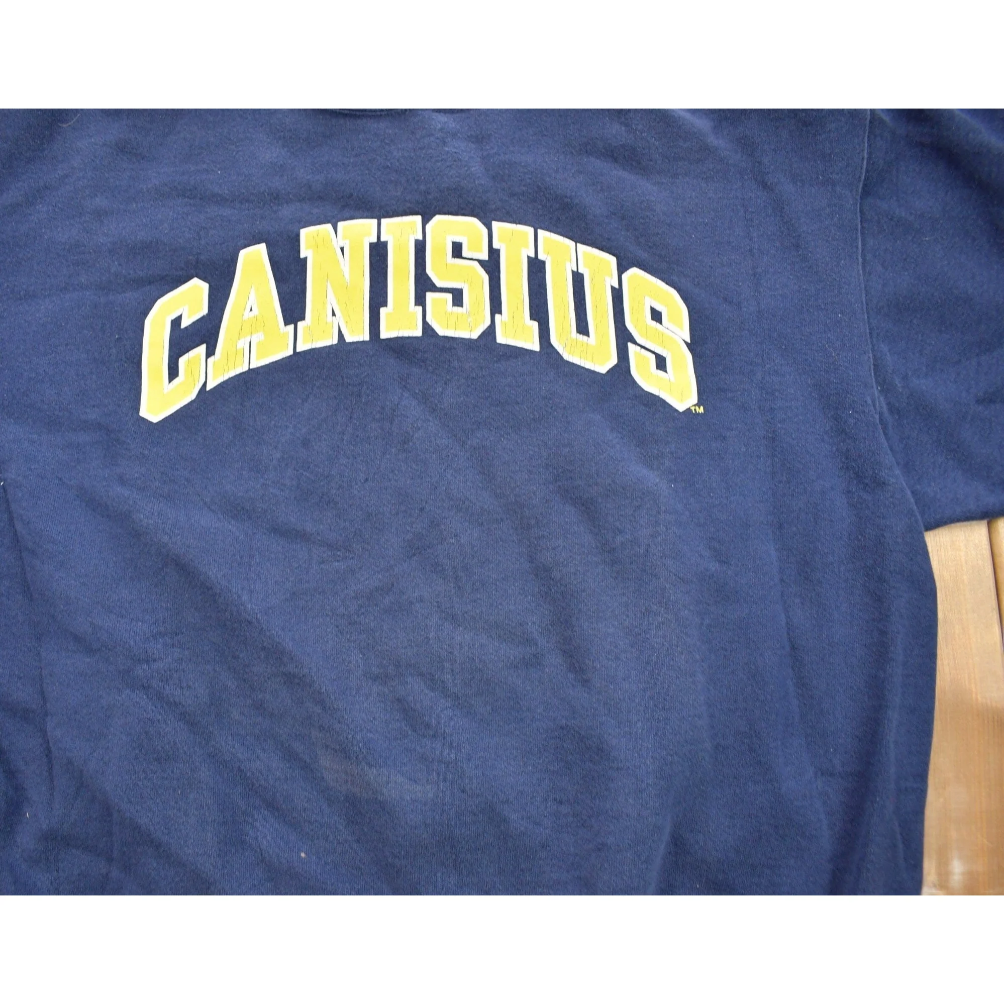 Vintage 1990s Canisius College Crewneck Men's XL - Image 2