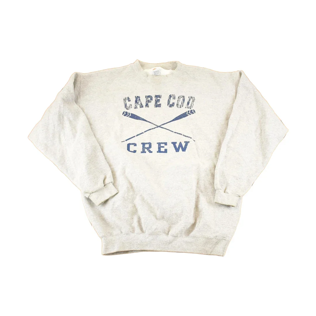 Vintage 1990s Cape Cod Crew Rowing Souvenir Crewneck Sweatshirt Men's XL