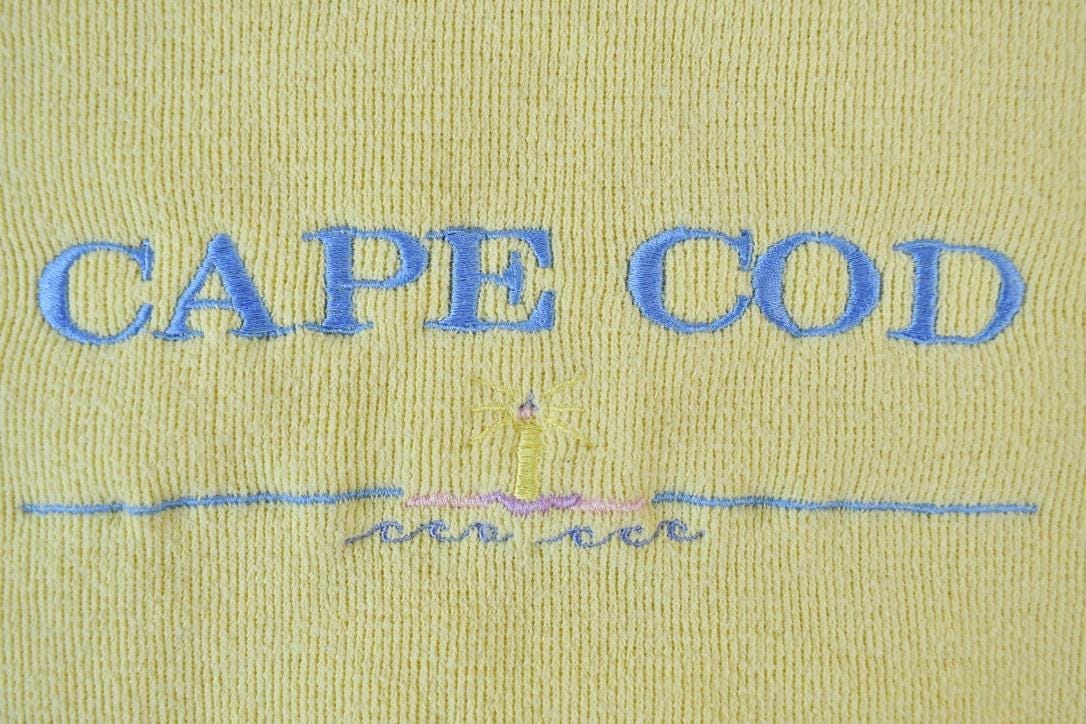 Vintage 1990s Cape Cod Crewneck Sweatshirt Made In USA Men's Large - Image 3