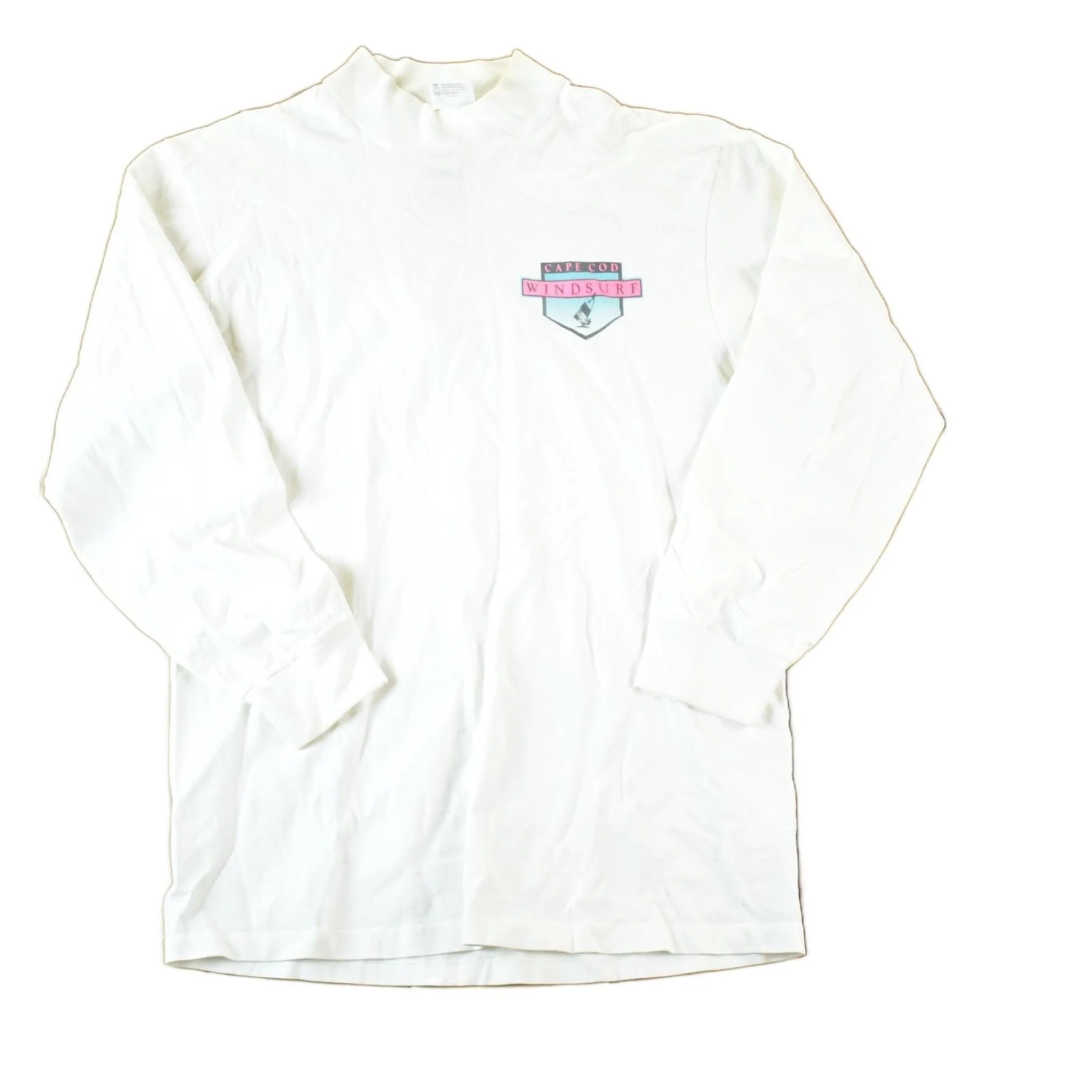 Vintage 1990s Cape Cod Windsurf Crewneck Sweatshirt Mens M - Image 2