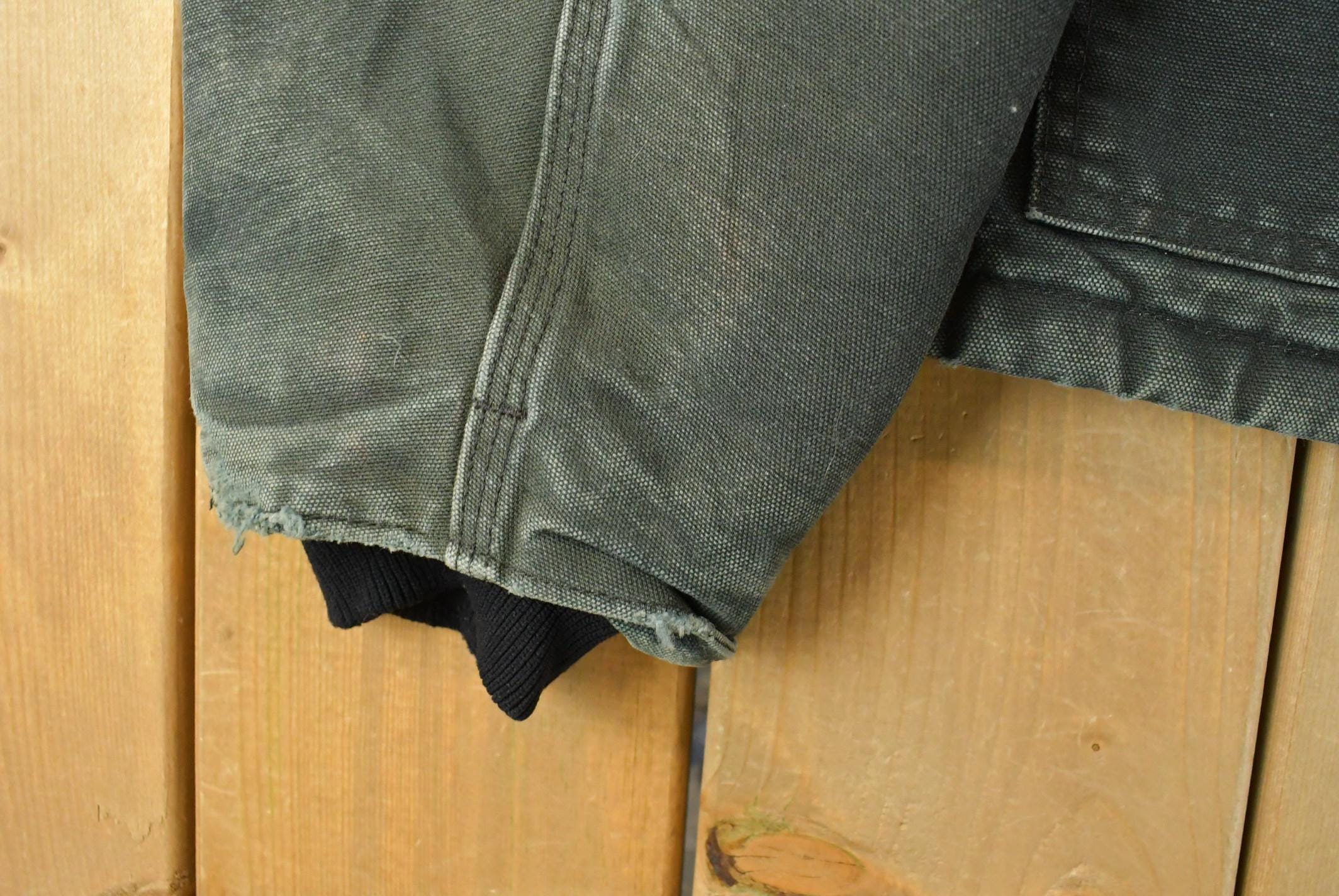Vintage 1990s Carhartt Arctic Quilt Lined Jacket Men's XL - Image 4