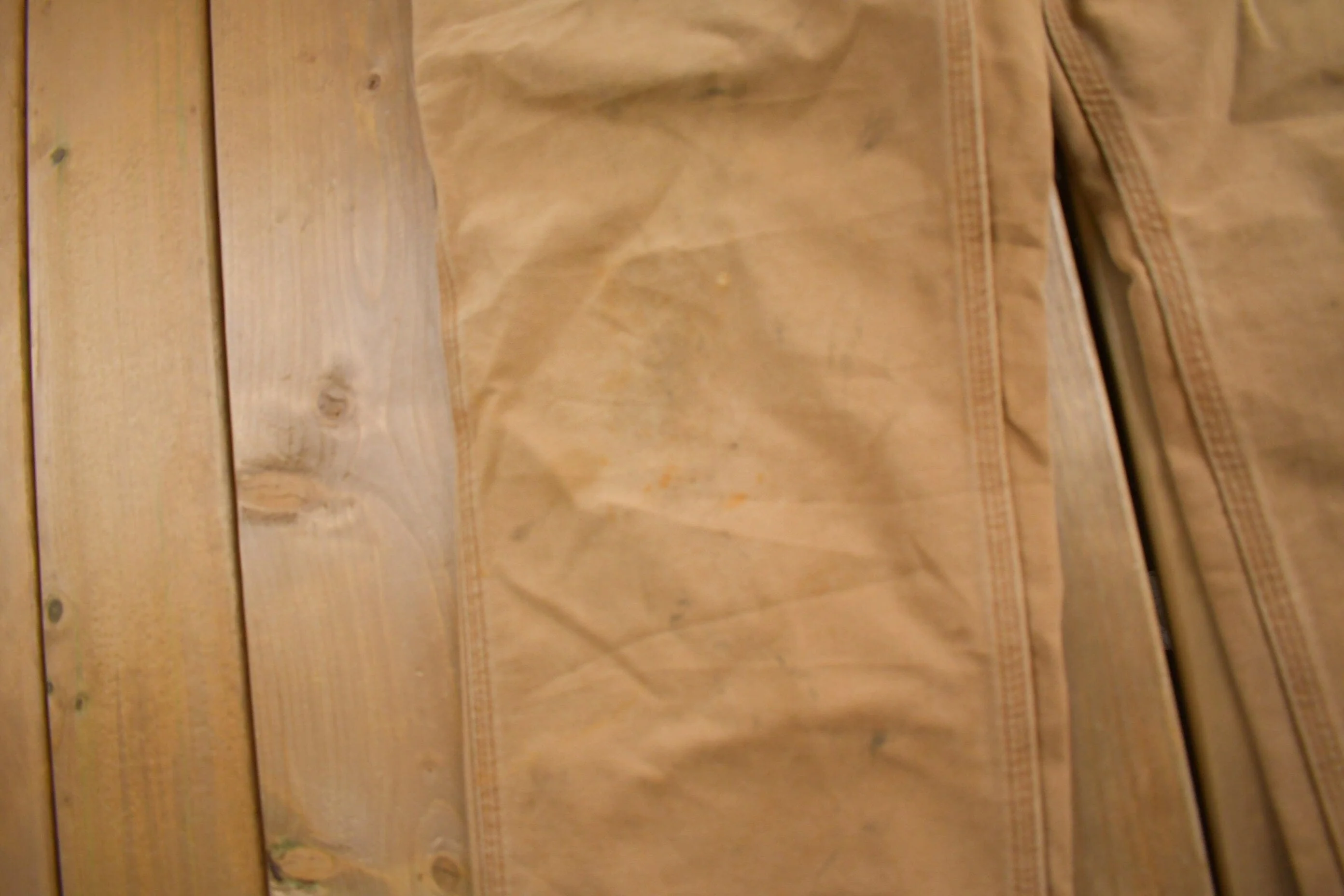 Vintage 1990s Carhartt Beige Work Pants Men's 34 x 30 - Image 6