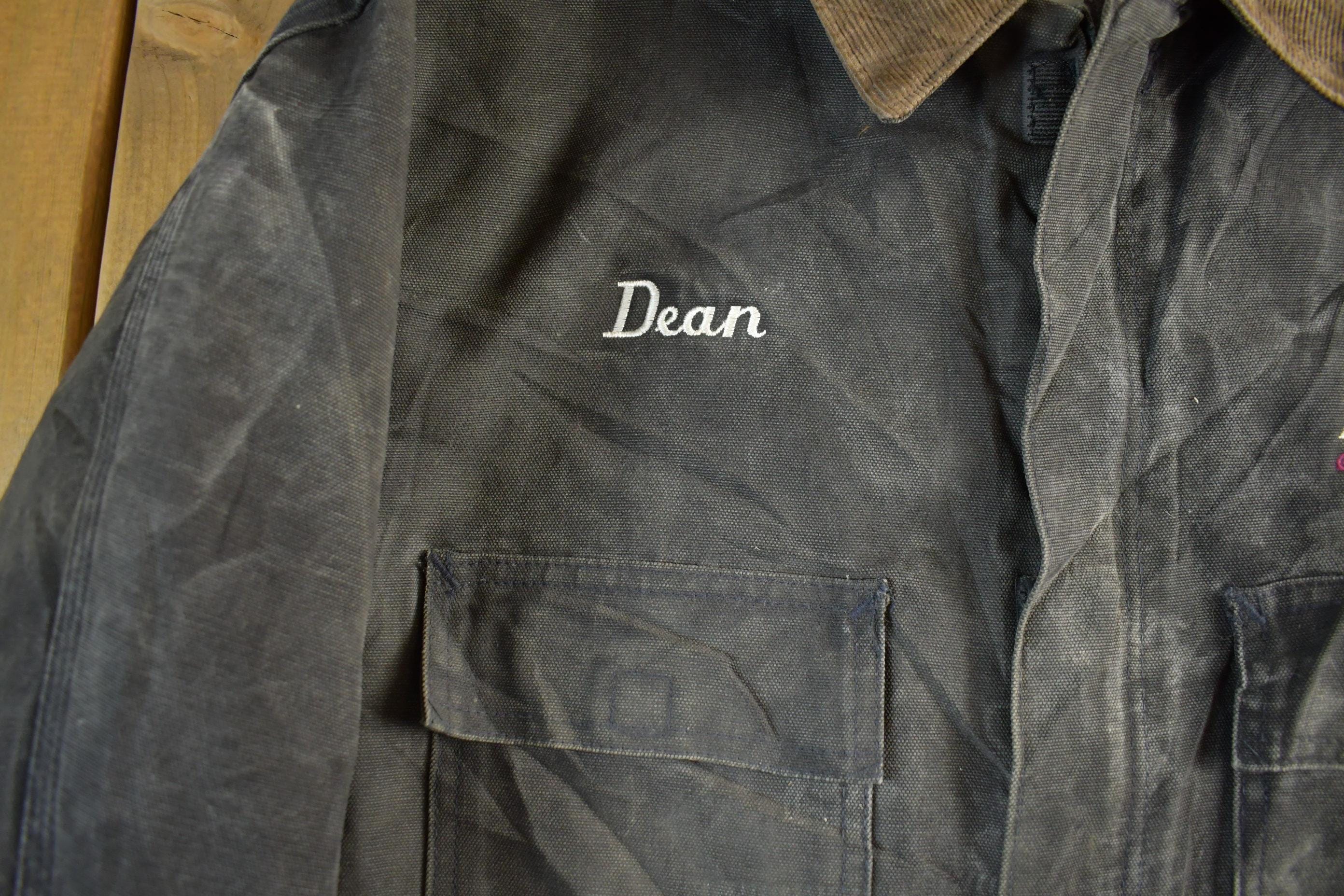 Vintage 1990s Carhartt Blanket Lined Jacket Mens XL Tall - Image 4