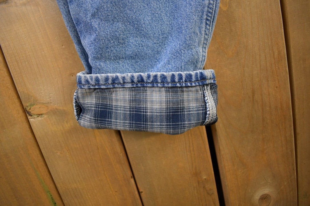 Vintage 1990s Carhartt Blanket Lined Pants Men's 32 x 30 - Image 3