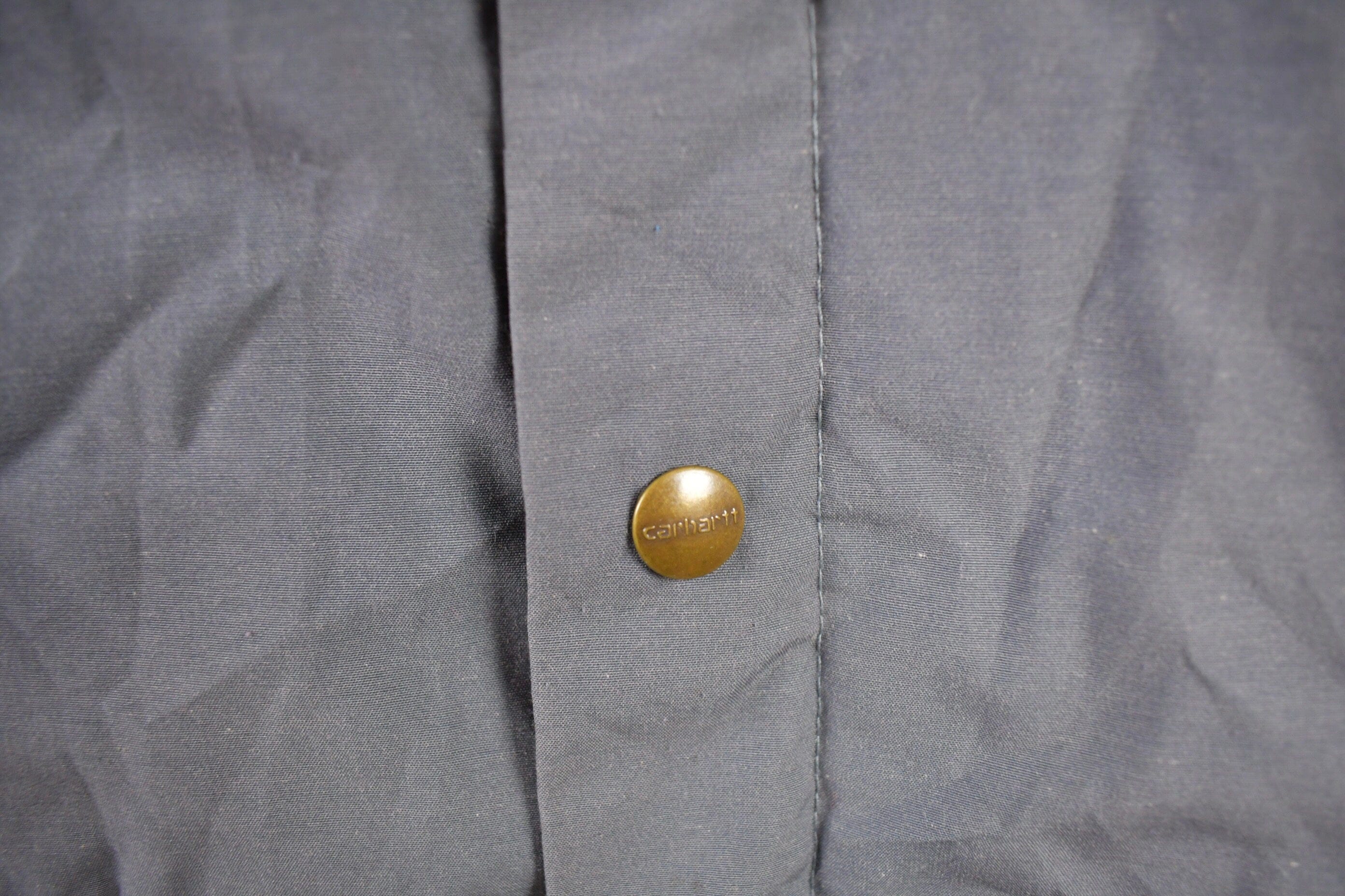 Vintage 1990s Carhartt Blanket Lined Parka Jacket Men's Medium - Image 6