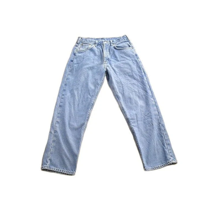 Vintage 1990s Carhartt Blanket Lined Work Pants Men's 32 x 30 - Image 2