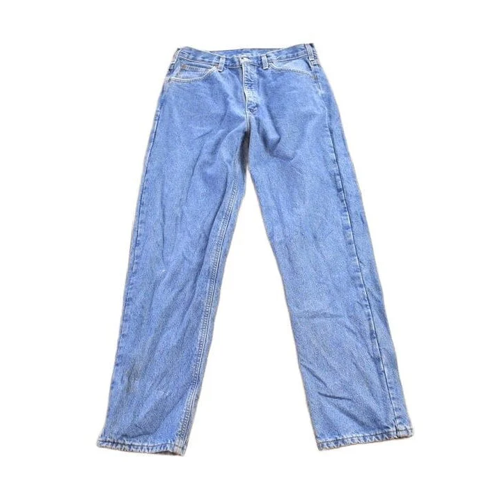 Vintage 1990s Carhartt Blanket Lined Work Pants Men's 33x32 - Image 2