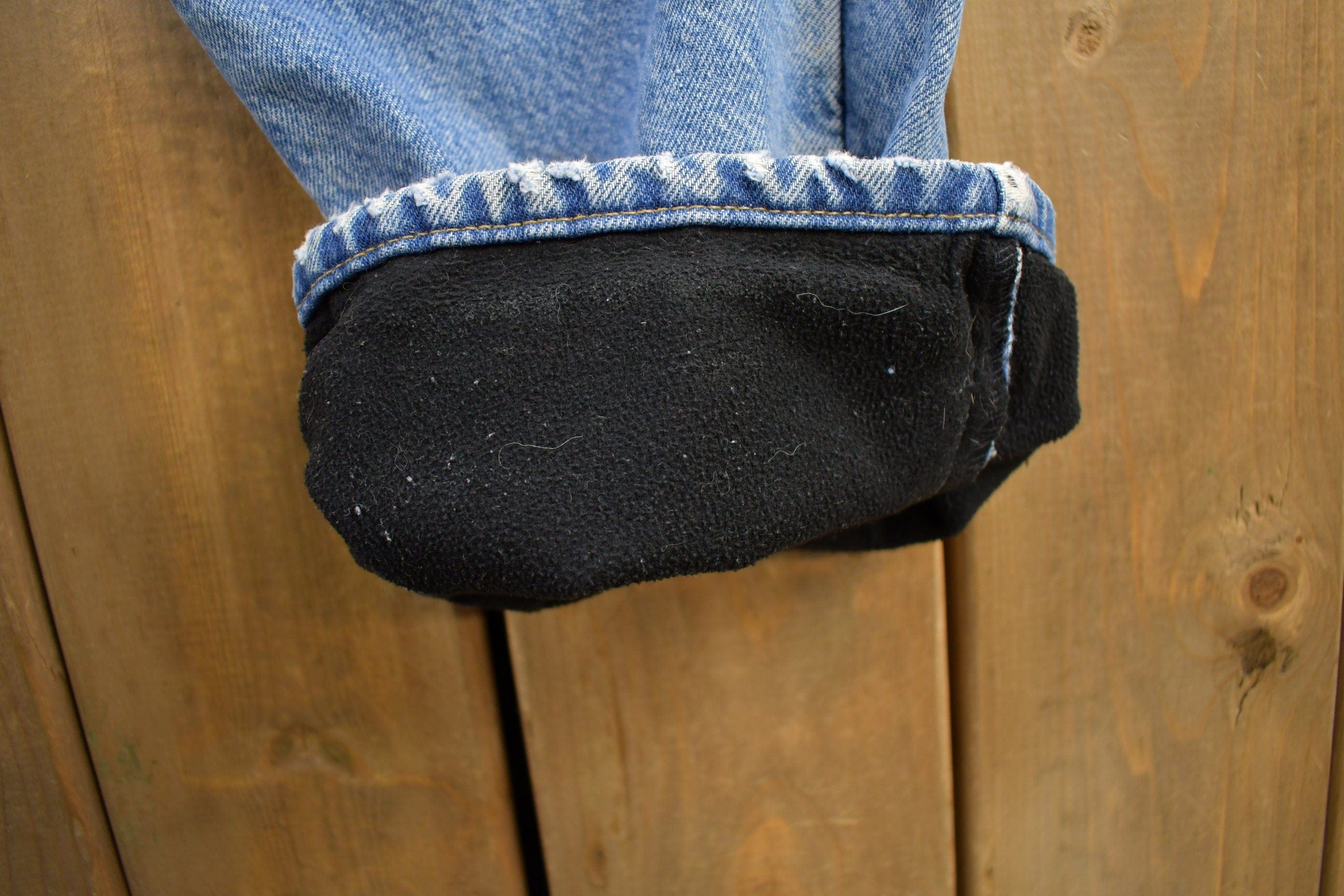 Vintage 1990s Carhartt Blanket Lined Work Pants Men's 34x30 - Image 3