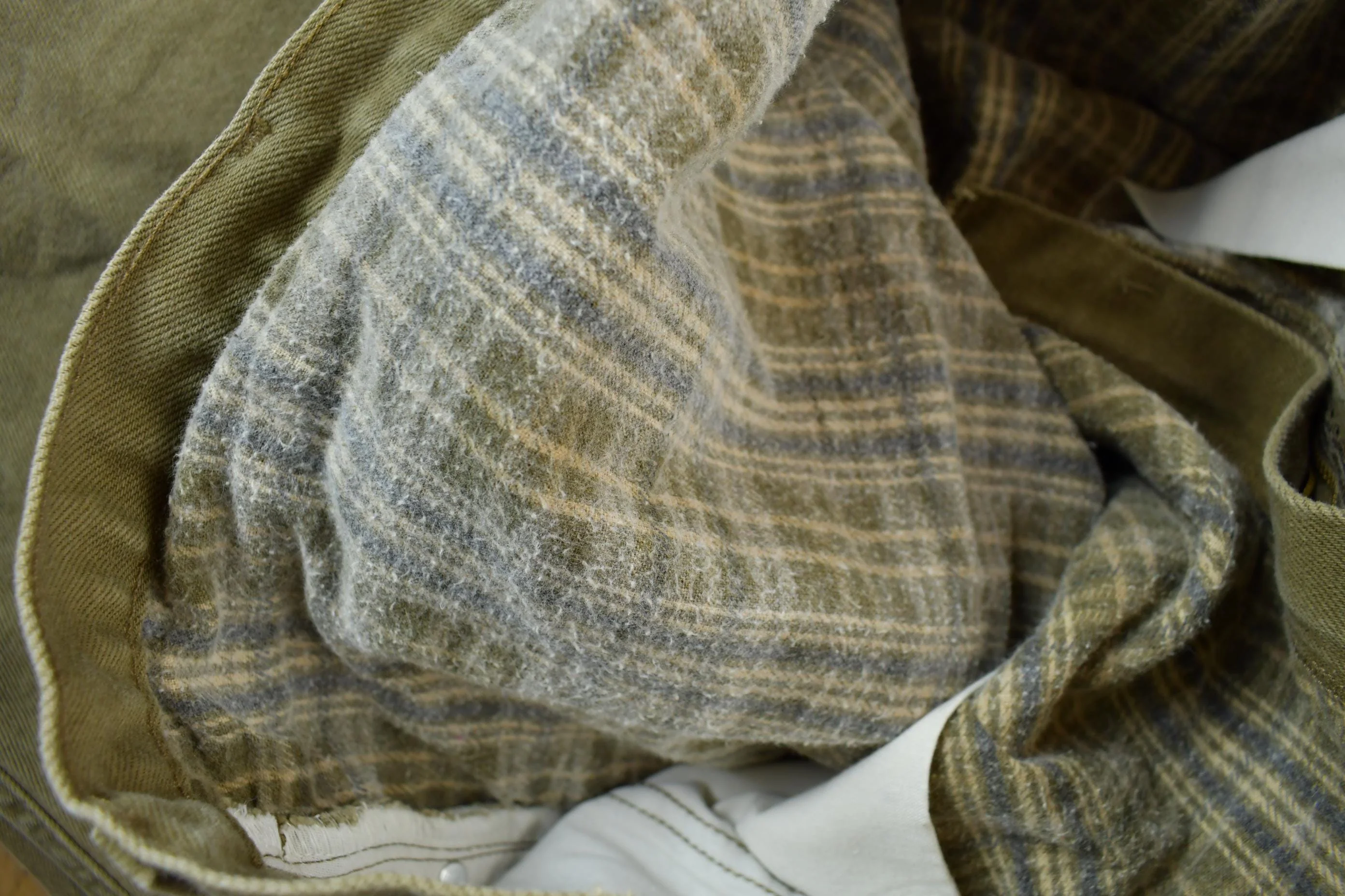 Vintage 1990s Carhartt Blanket Lined Work Pants Men's 46x30 - Image 7