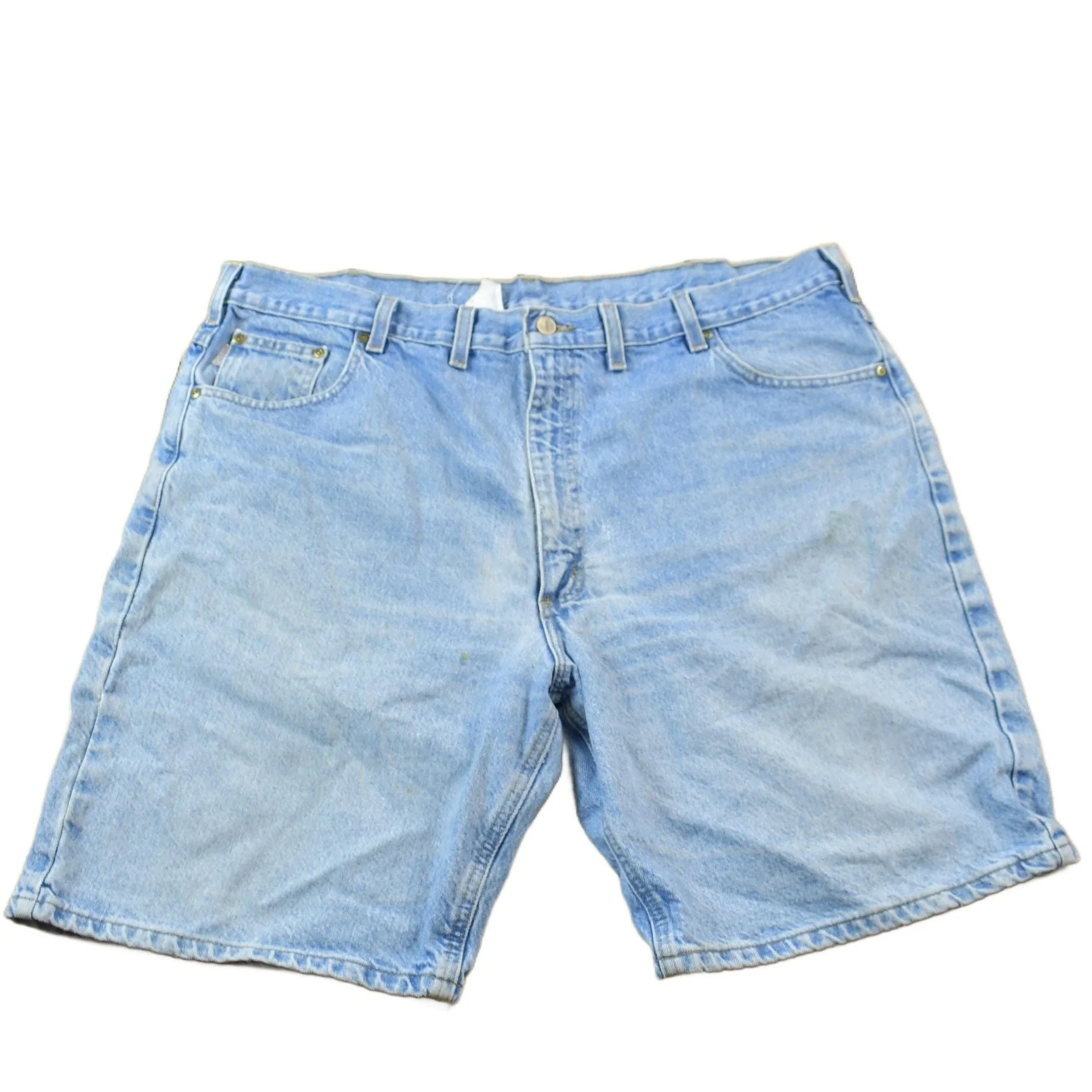 Vintage 1990s Carhartt Blue Jean Shorts Men's 42
