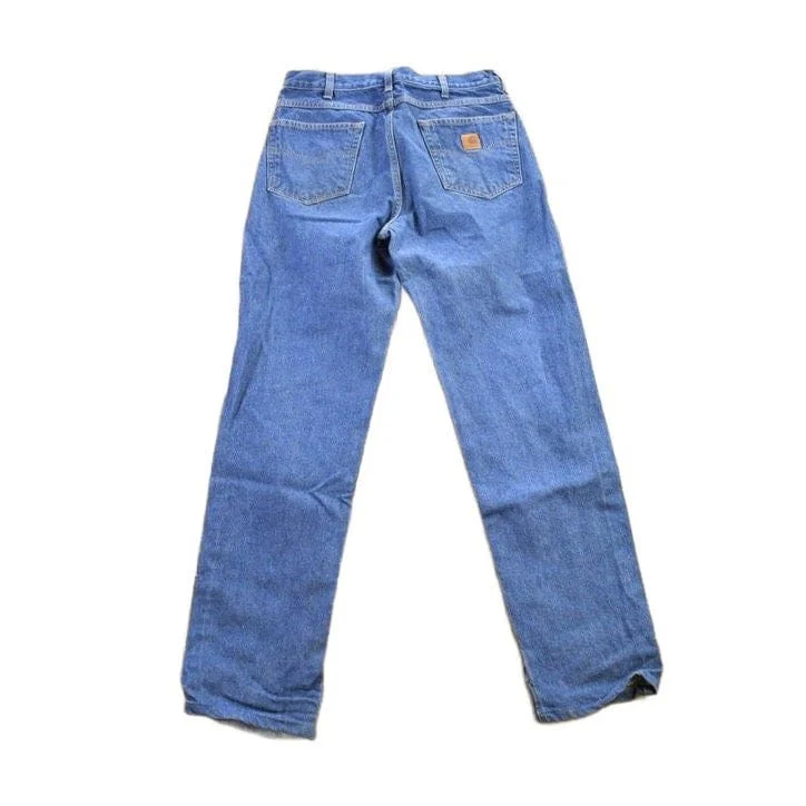 Vintage 1990s Carhartt Blue Jeans Men's 32 x 32