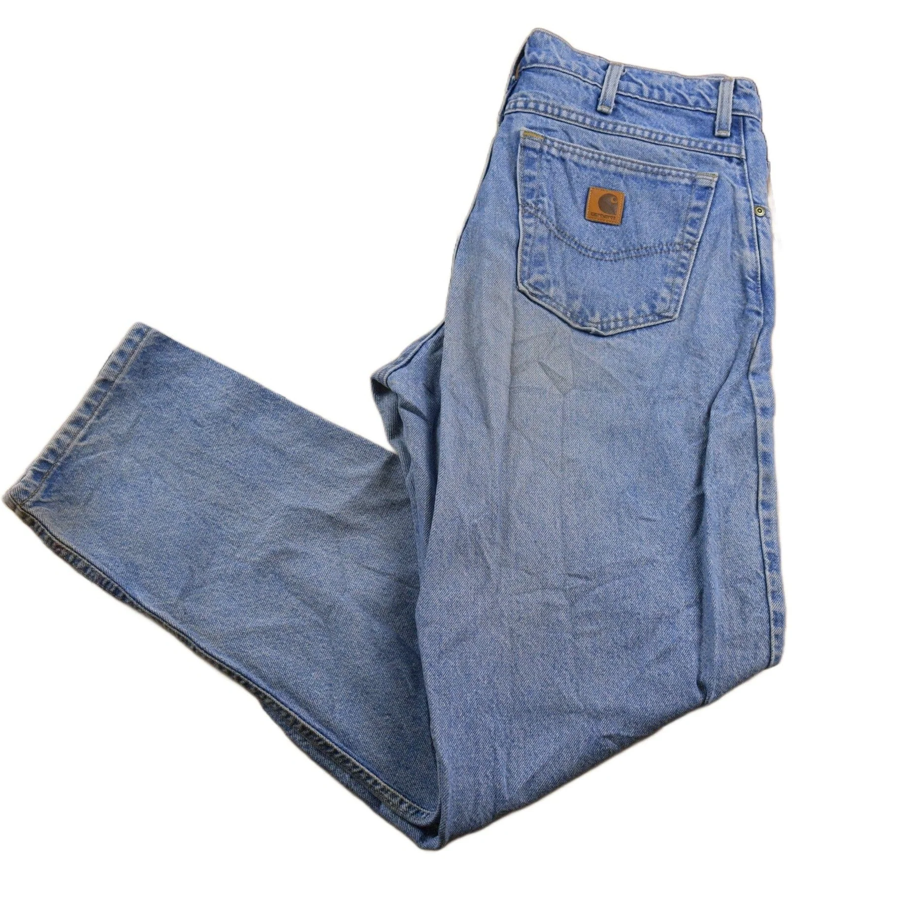 Vintage 1990s Carhartt Blue Jeans Men's 34 x 31