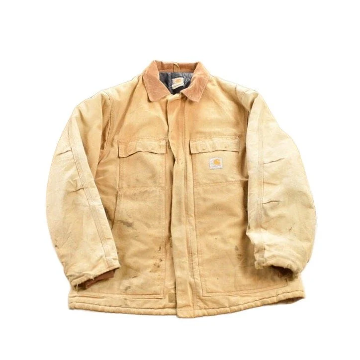 Vintage 1990s Carhartt Canvas Work Jacket Men's XL