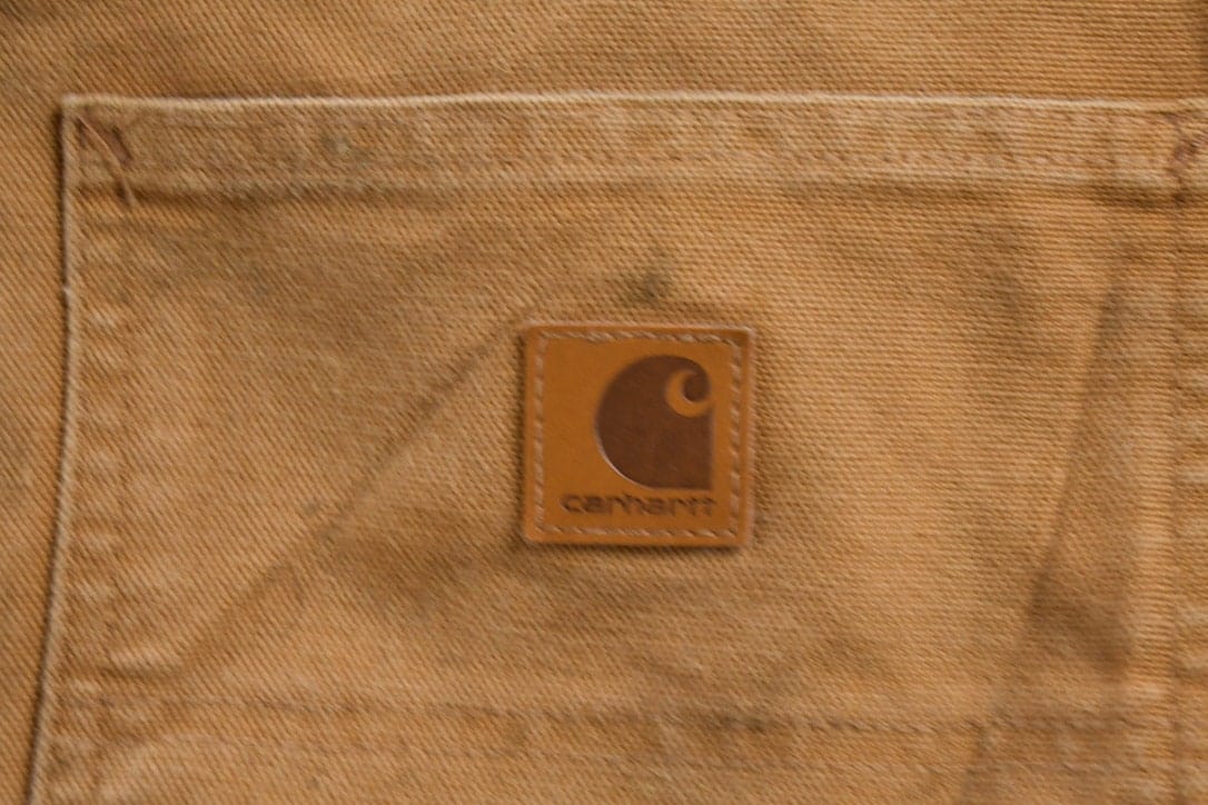 Vintage 1990s Carhartt Carpenter Pants Men's 33 x 29 - Image 4