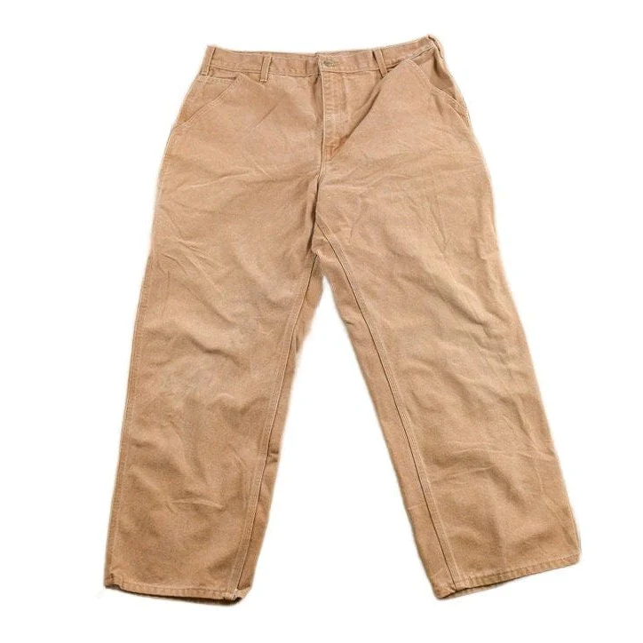 Vintage 1990s Carhartt Carpenter Pants Men's 36 x 29 - Image 2