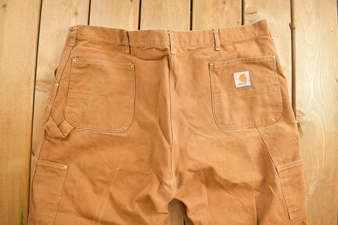 Vintage 1990s Carhartt Carpenter Pants Men's 44 x 29 - Image 3