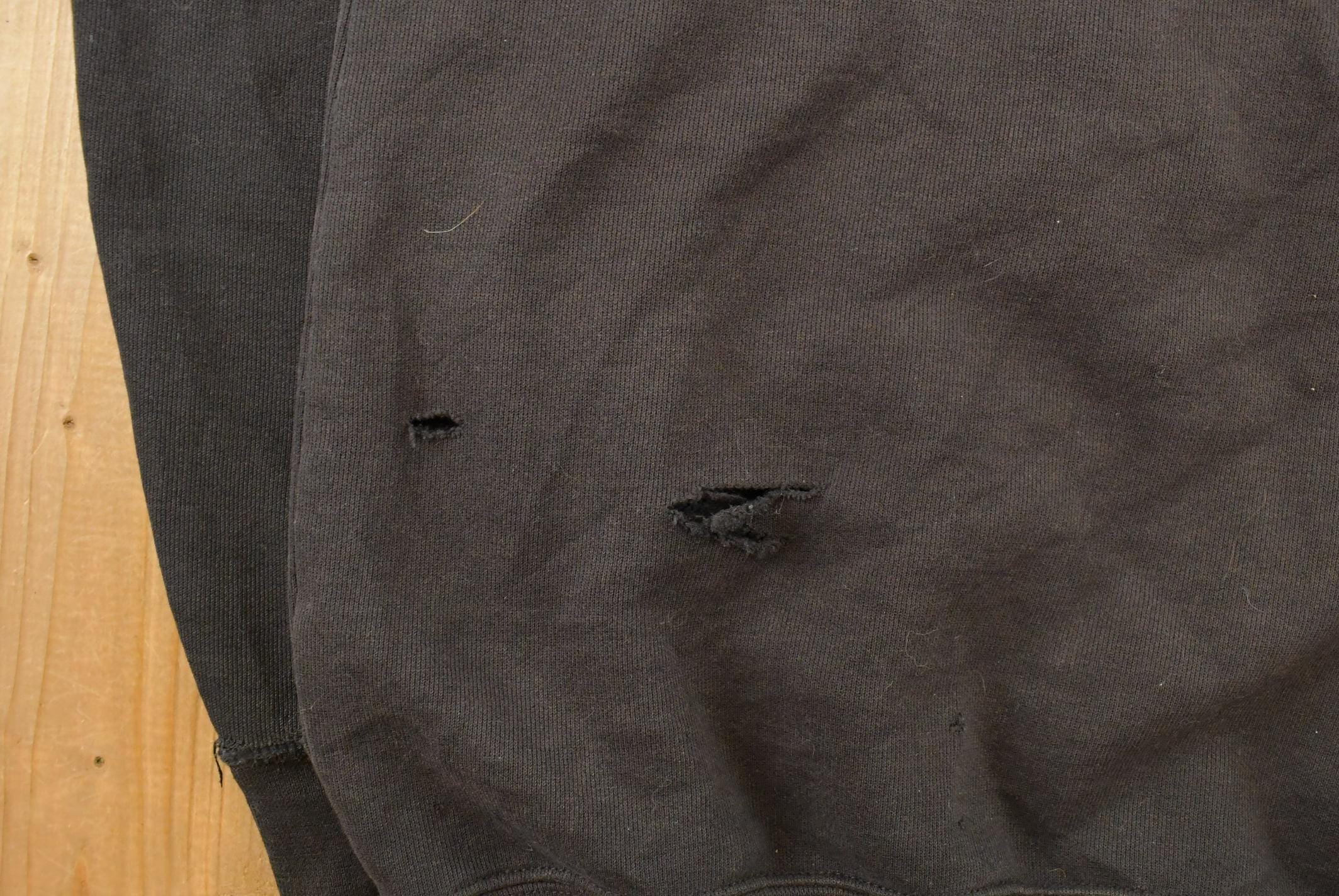 Vintage 1990s Carhartt Distressed Hoodie Men's XL - Image 6