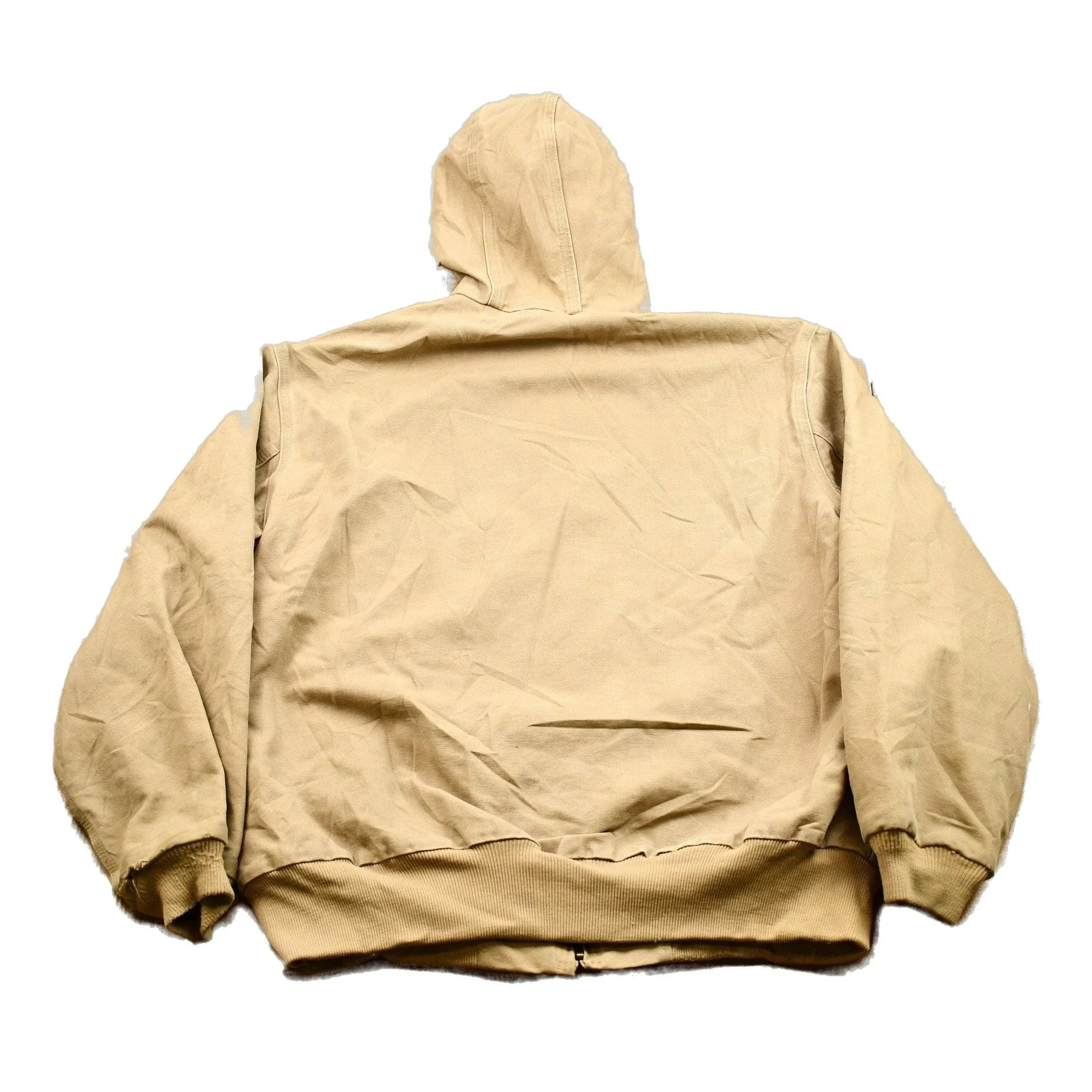 Vintage 1990s Carhartt Hooded Work Jacket Men's XL - Image 2