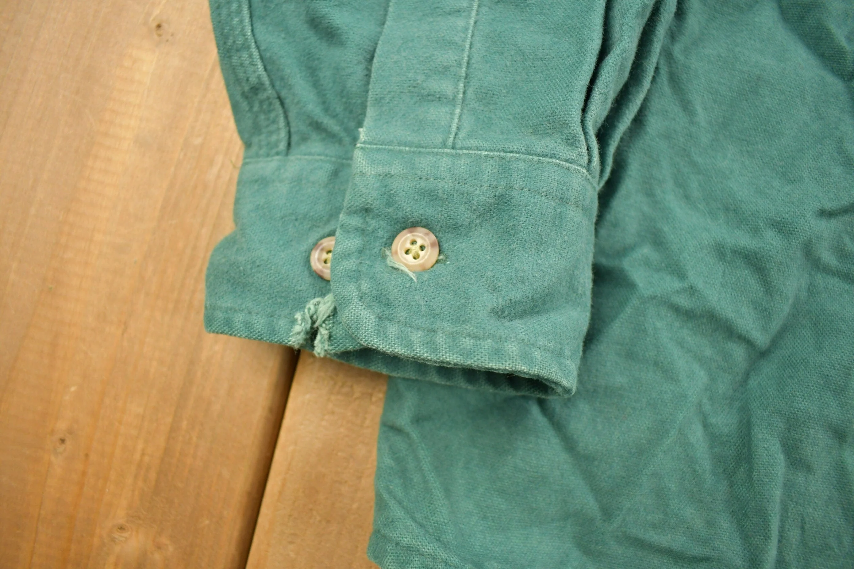 Vintage 1990s Carhartt Rugged Outdoor Wear Button Up Shirt Men's 2XL - Image 4