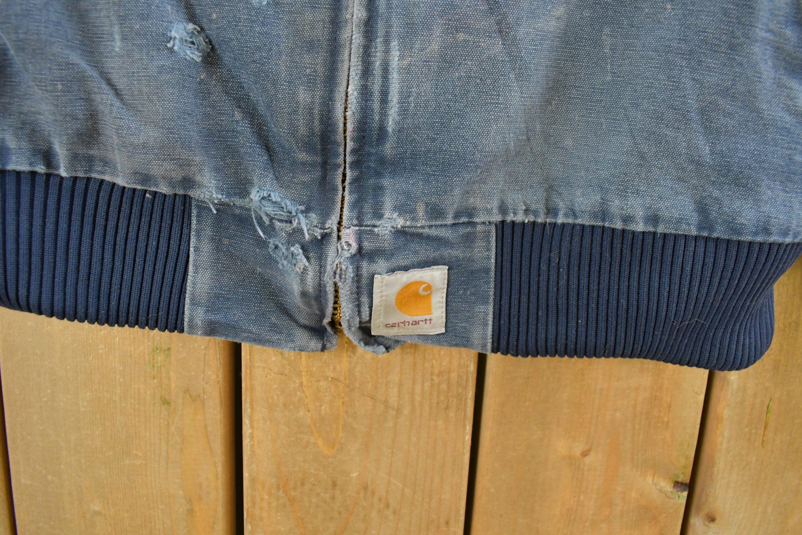 Vintage 1990s Carhartt Santa Fe Canvas Jacket Men's Large - Image 5