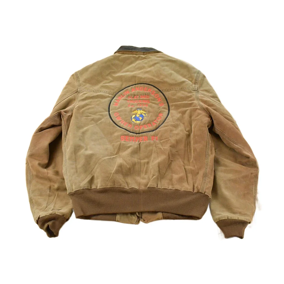 Vintage 1990s Carhartt Santa Fe Canvas Jacket Men's Large Tall - Image 2