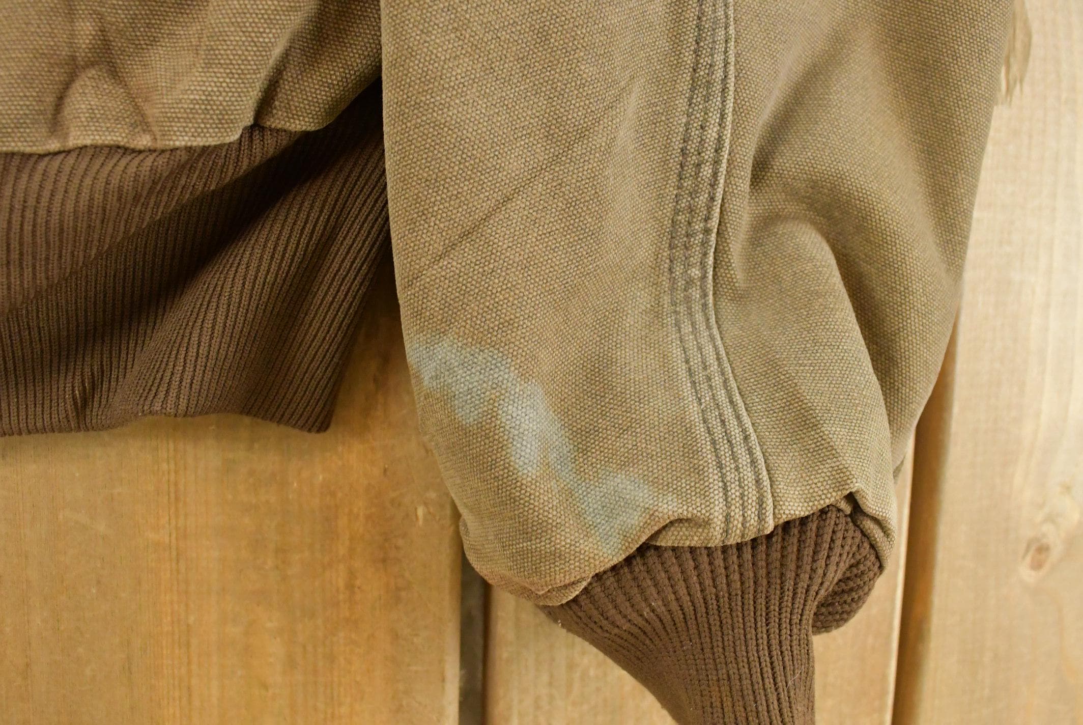 Vintage 1990s Carhartt Santa Fe Canvas Jacket Men's Large Tall - Image 6