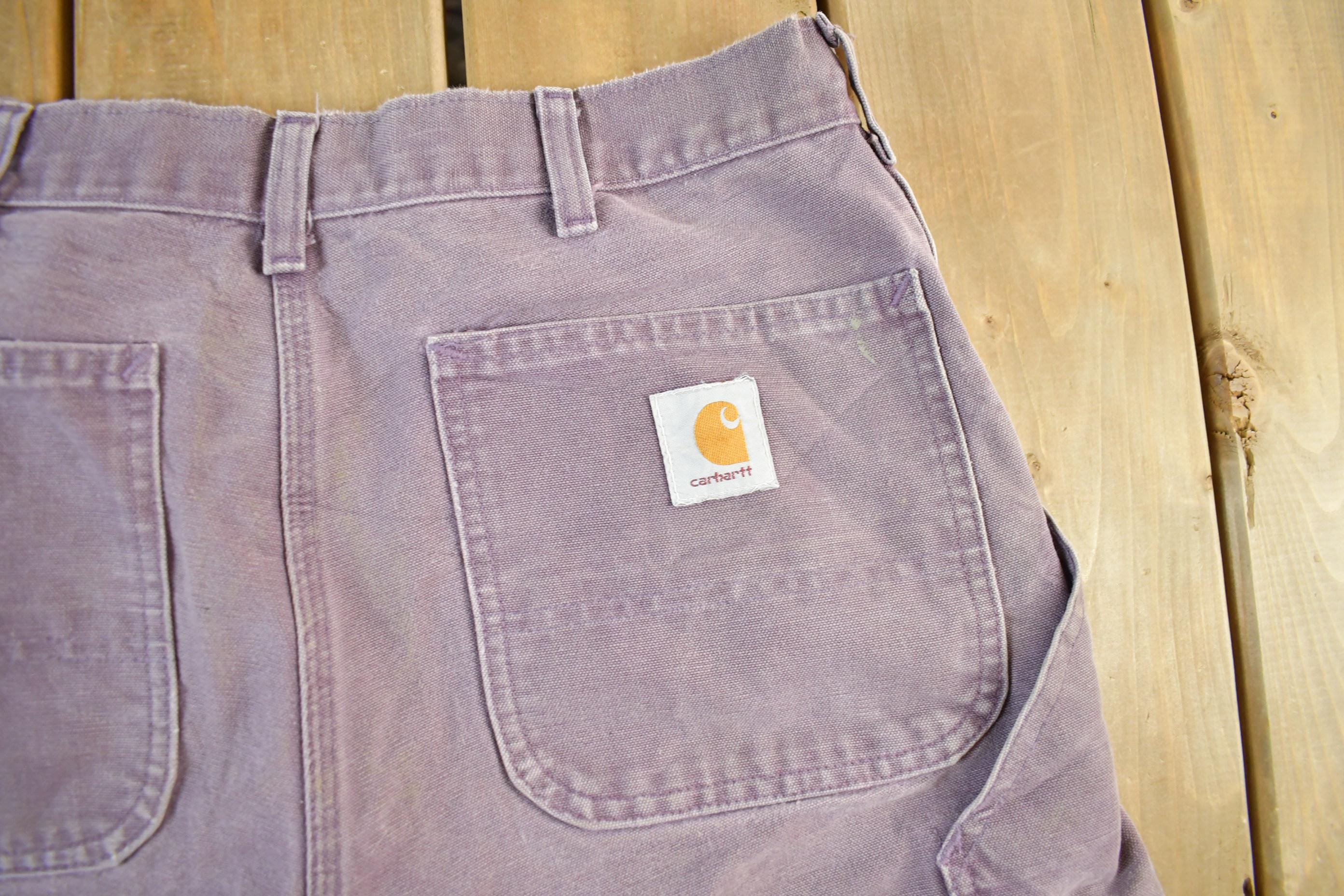 Vintage 1990s Carhartt Shorts Men's Medium 32 - Image 6