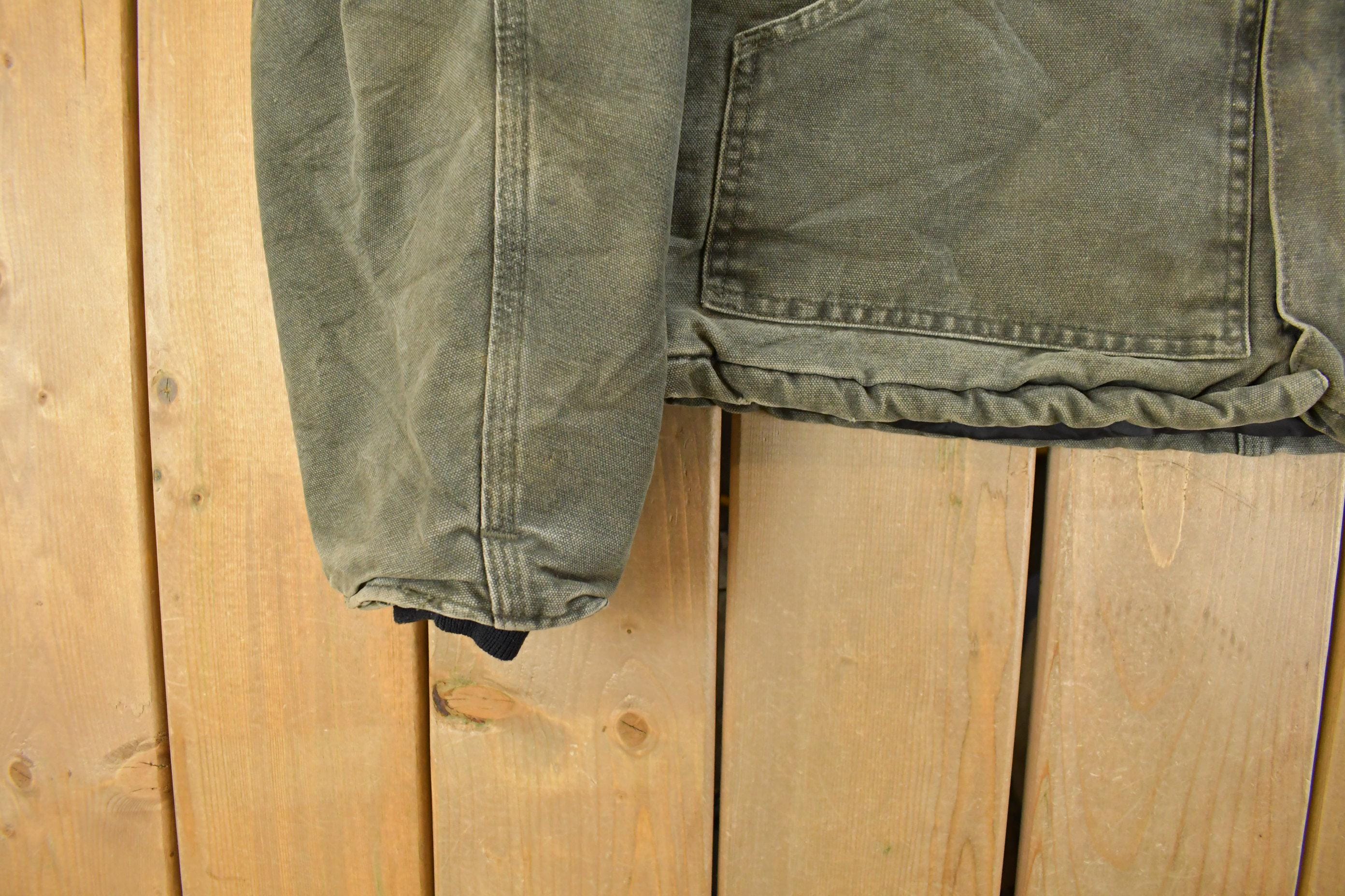 Vintage 1990s Carhartt Traditional Work Jacket Men's 2XL - Image 3