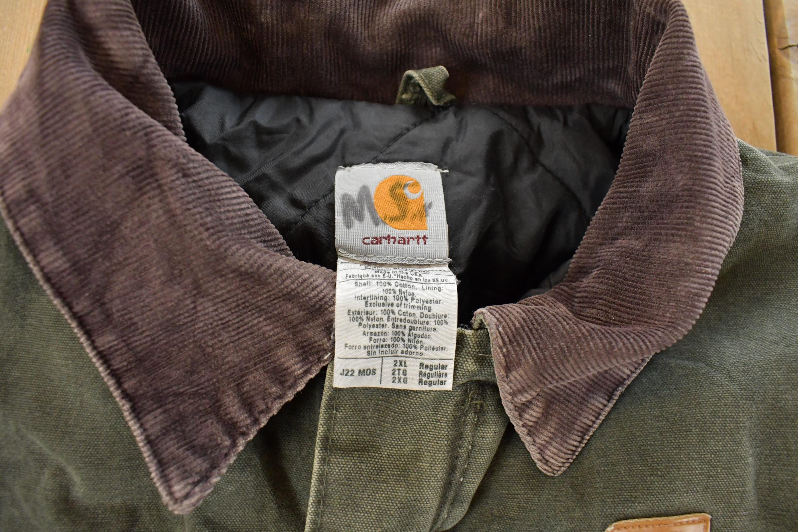 Vintage 1990s Carhartt Traditional Work Jacket Men's 2XL - Image 7