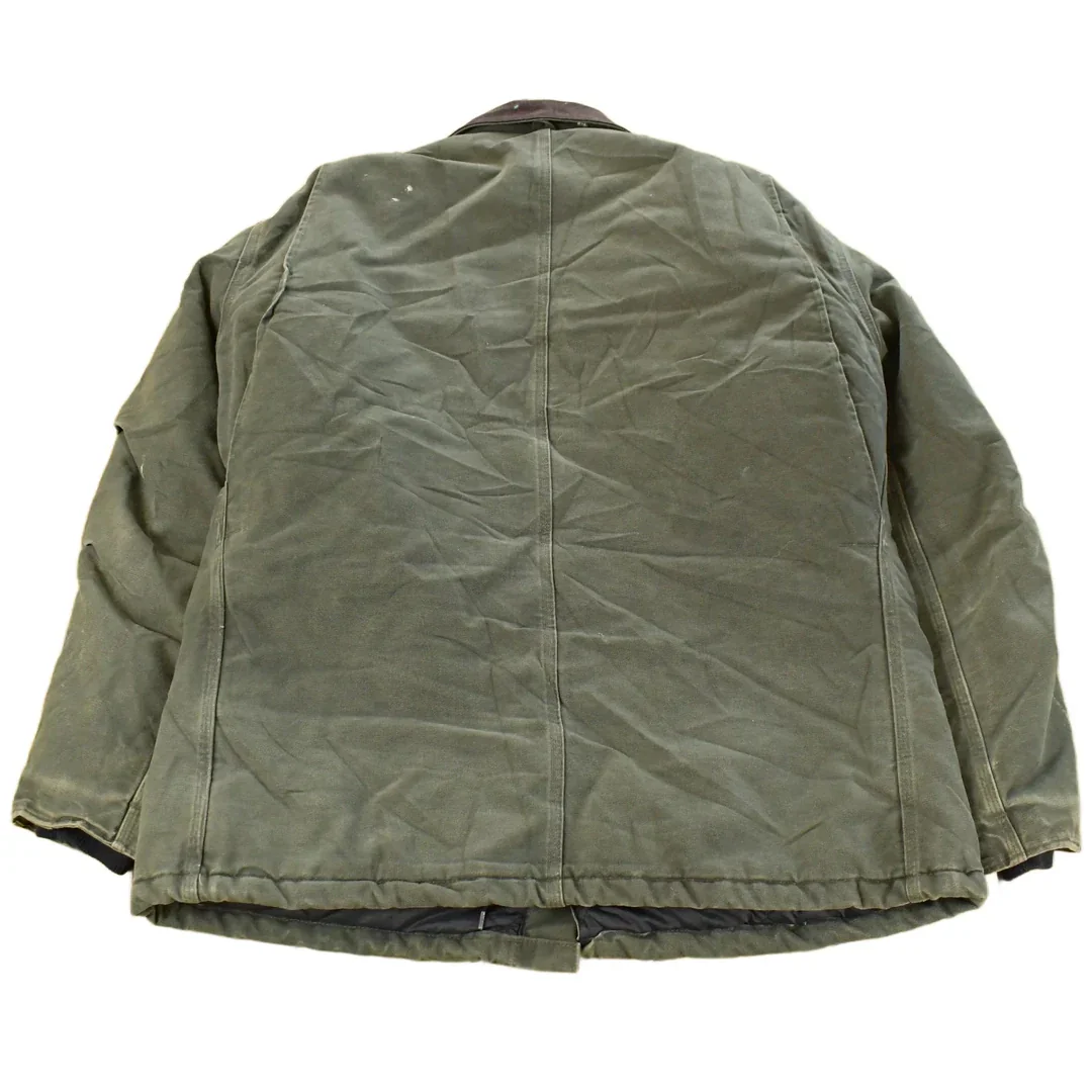 Vintage 1990s Carhartt Traditional Work Jacket Men's XL Tall - Image 2