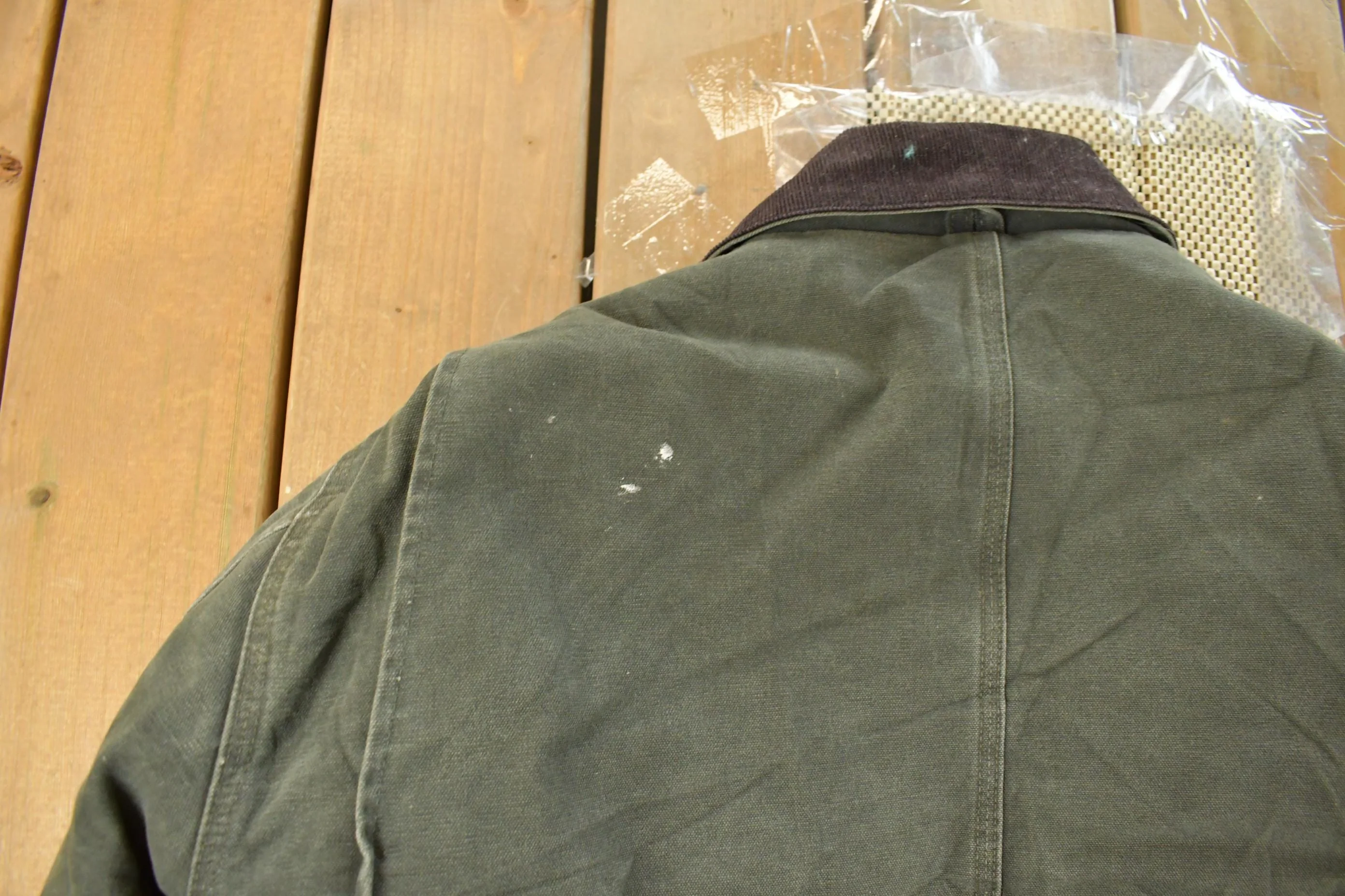 Vintage 1990s Carhartt Traditional Work Jacket Men's XL Tall - Image 5