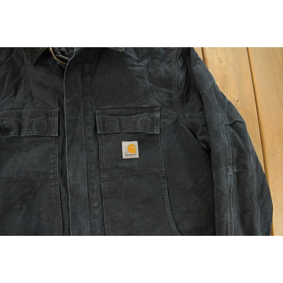 Vintage 1990s Carhartt Traditional Work Jacket Men's XL - Image 2