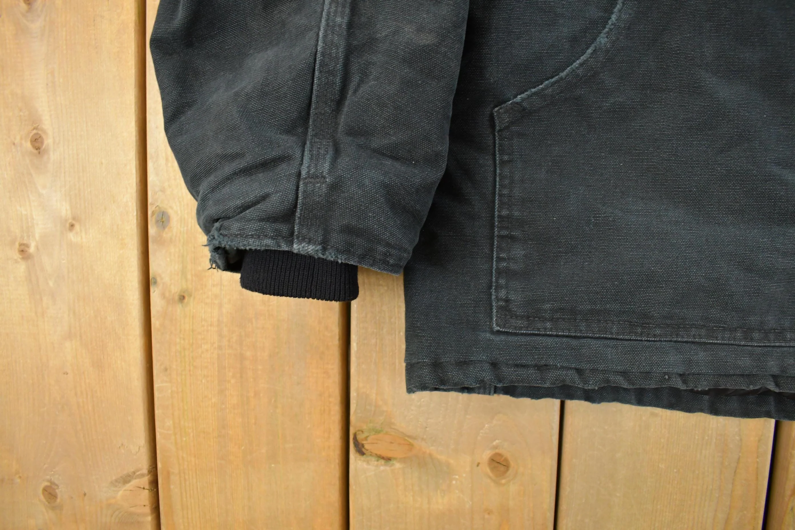 Vintage 1990s Carhartt Traditional Work Jacket Men's XL - Image 3