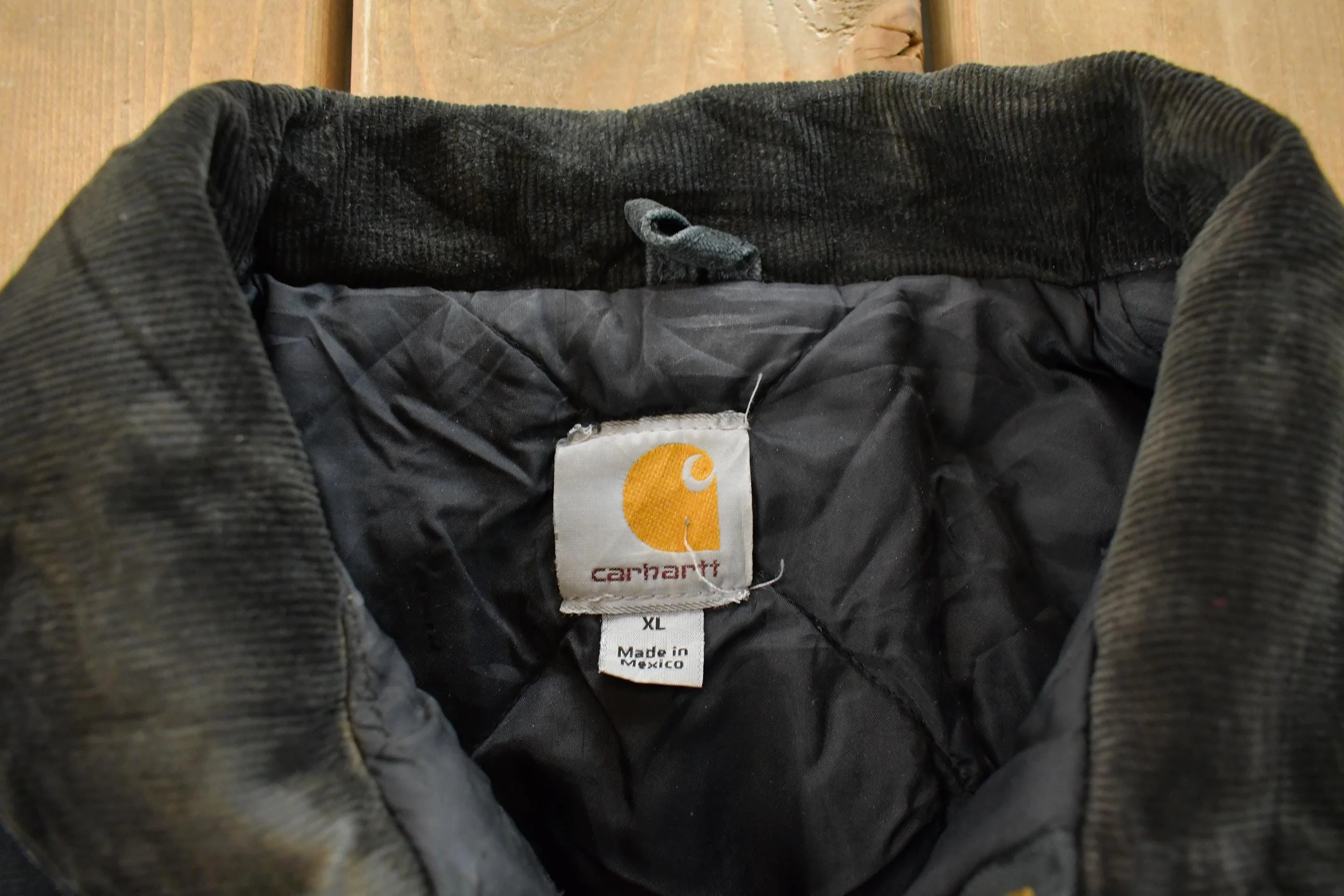 Vintage 1990s Carhartt Traditional Work Jacket Men's XL - Image 4