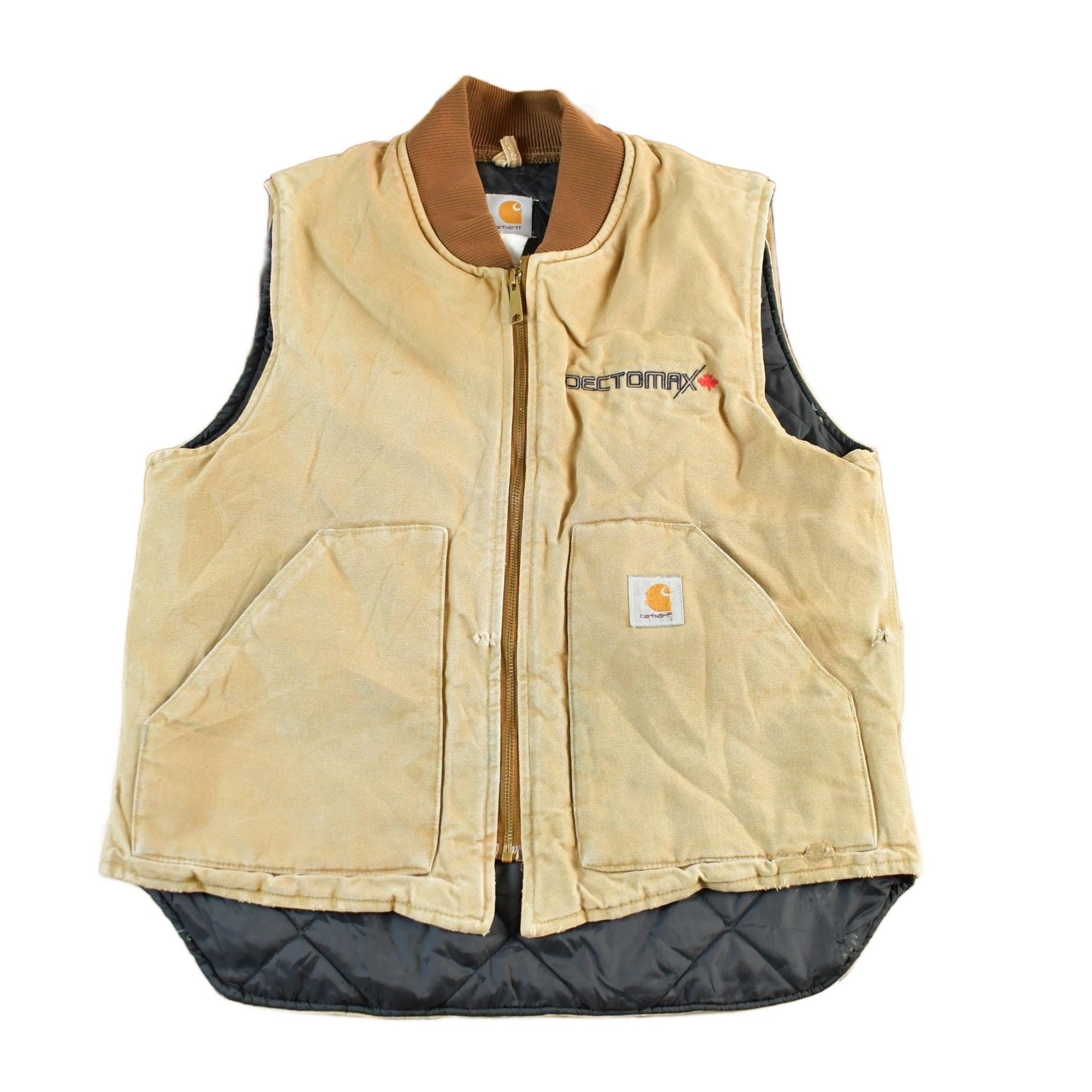 Vintage 1990s Carhartt Vest Jacket Mens Medium