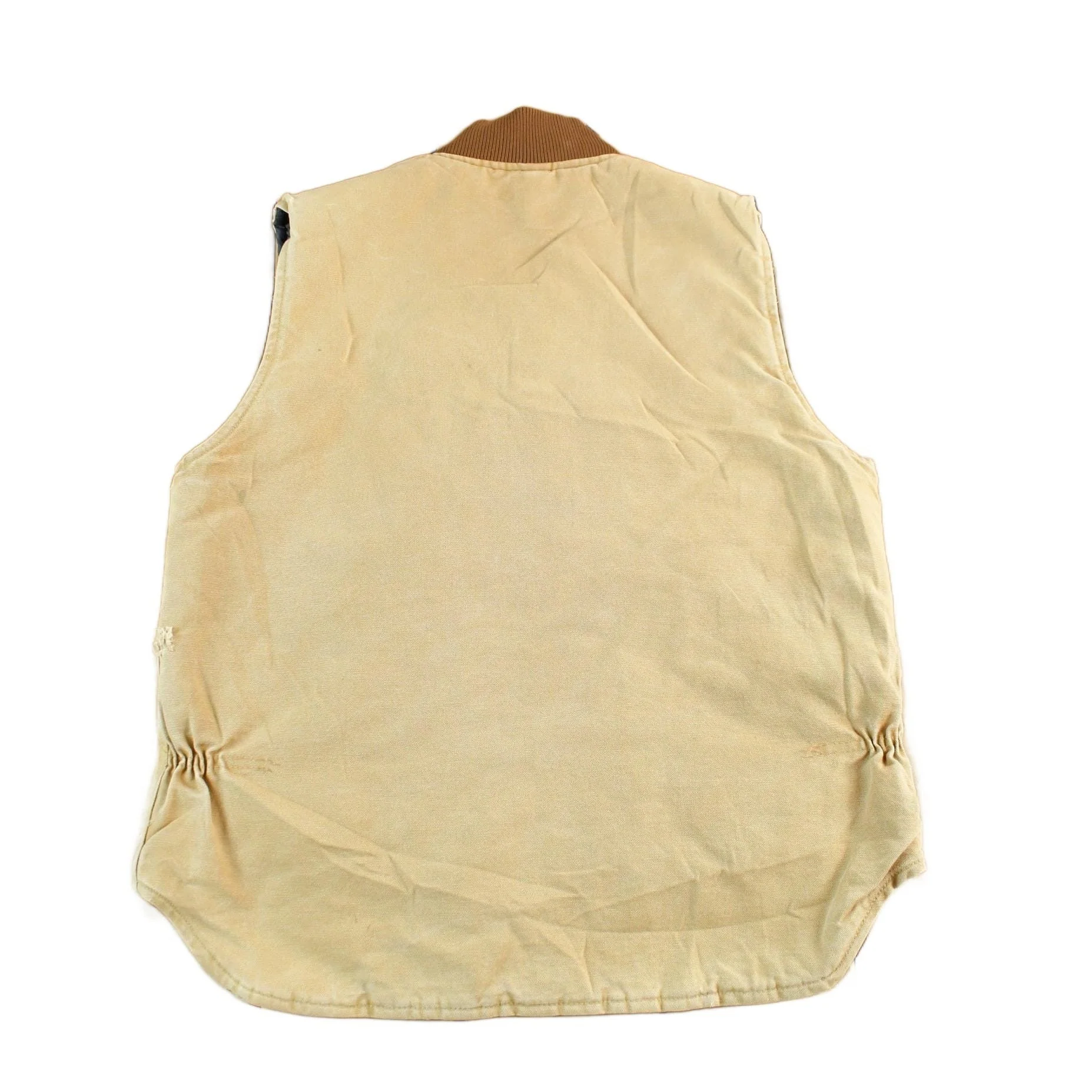 Vintage 1990s Carhartt Vest Jacket Mens Medium - Image 2