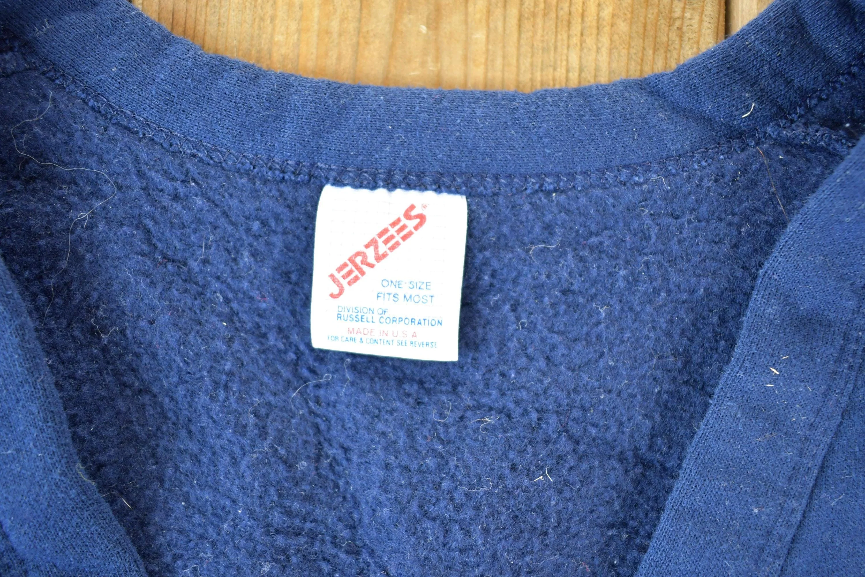 Vintage 1990s Cartoon Schoolhouse Cardigan Sweatshirt Mens L - Image 5