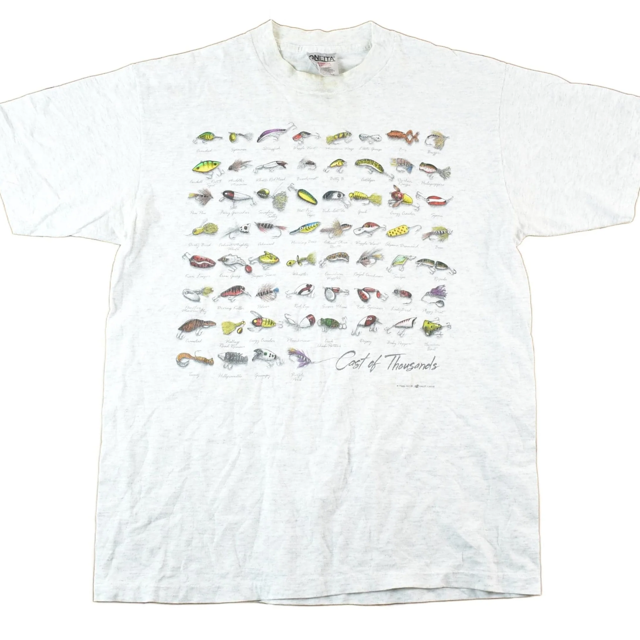 Vintage 1990s Cast Of Thousands Souvenir Luer T-Shirt Mens L