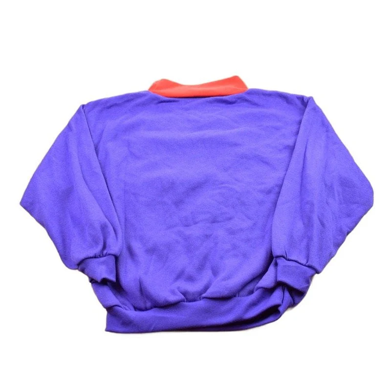 Vintage 1990s Center Aisle Bright Colourful Crewneck Sweater Men's Small - Image 2
