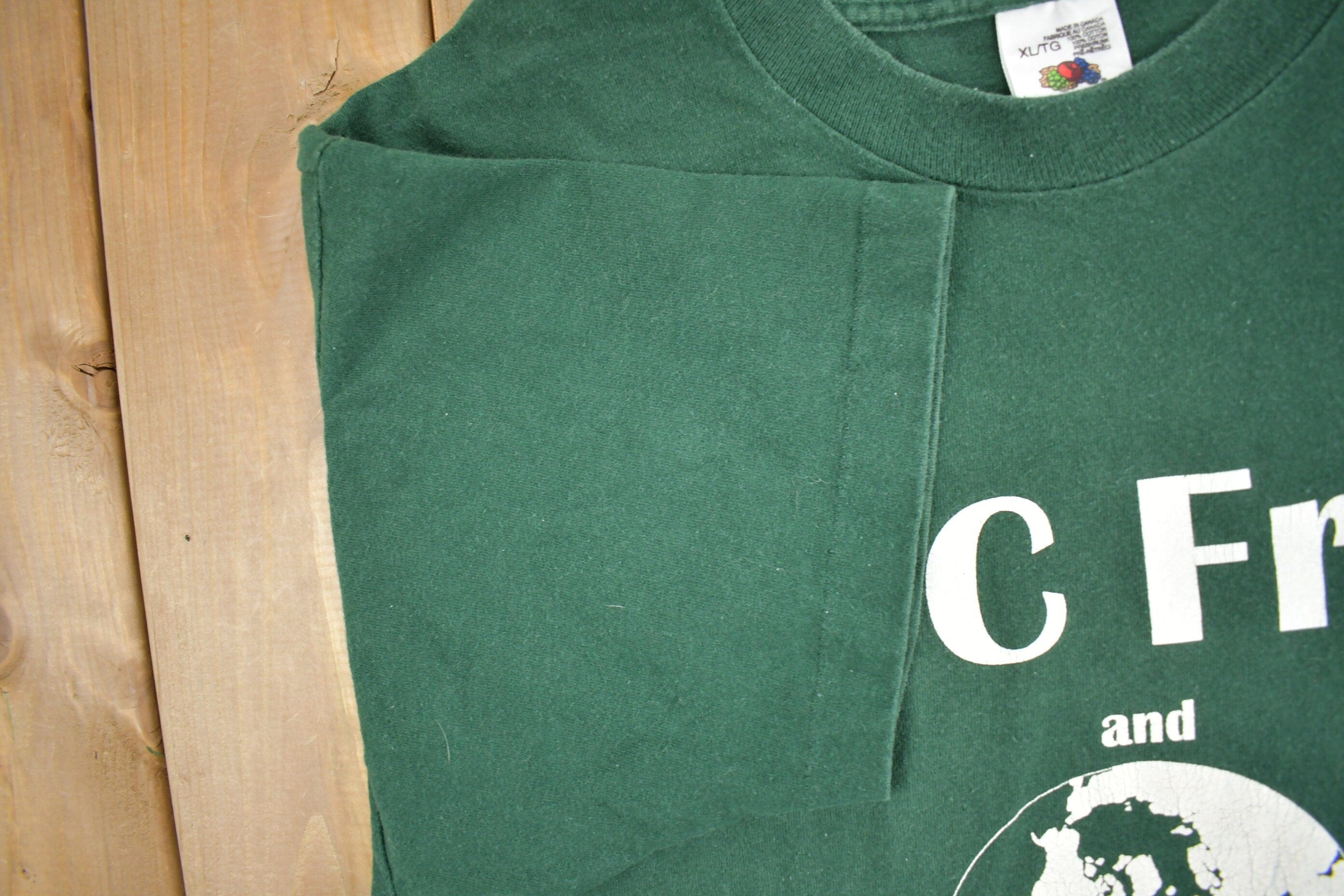 Vintage 1990s CFC Free And Friendly Allied Signal Aerospace Graphic T Shirt Men's XL - Image 5
