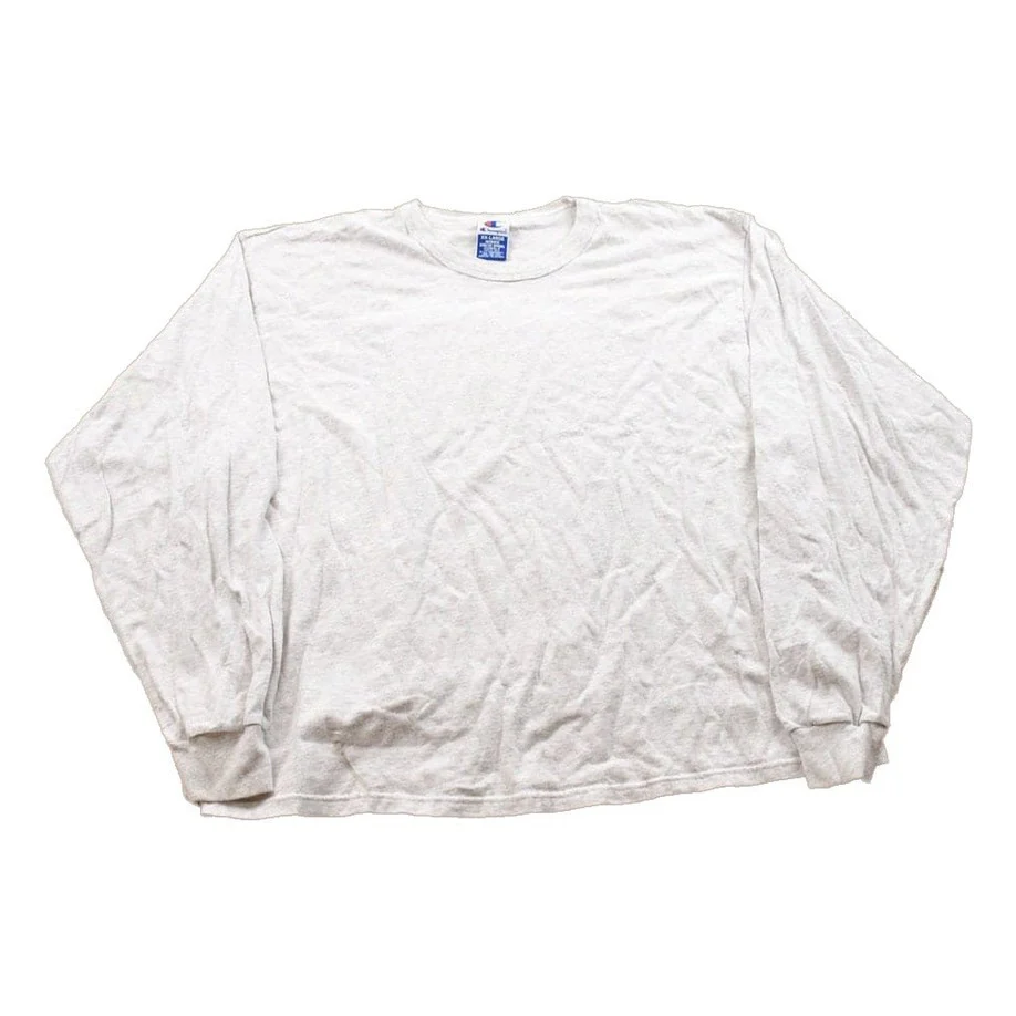 Vintage 1990s Champion Blank Crewneck Sweatshirt Men's XL