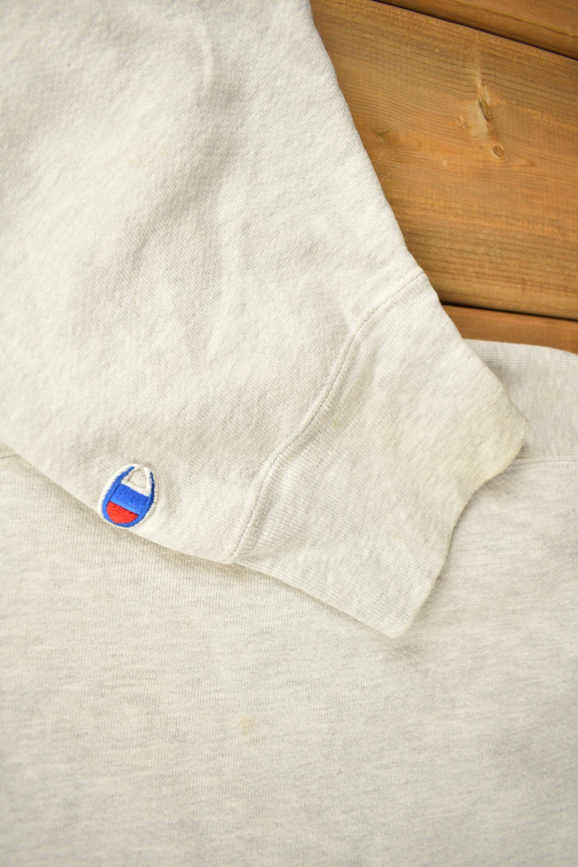 Vintage 1990s Champion Brown University Graphic Crewneck Men's XL - Image 4
