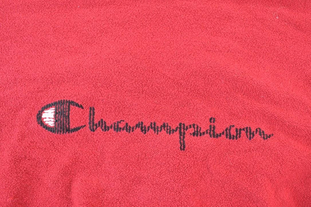 Vintage 1990s Champion Fleece Sweatshirt Men's XL - Image 4