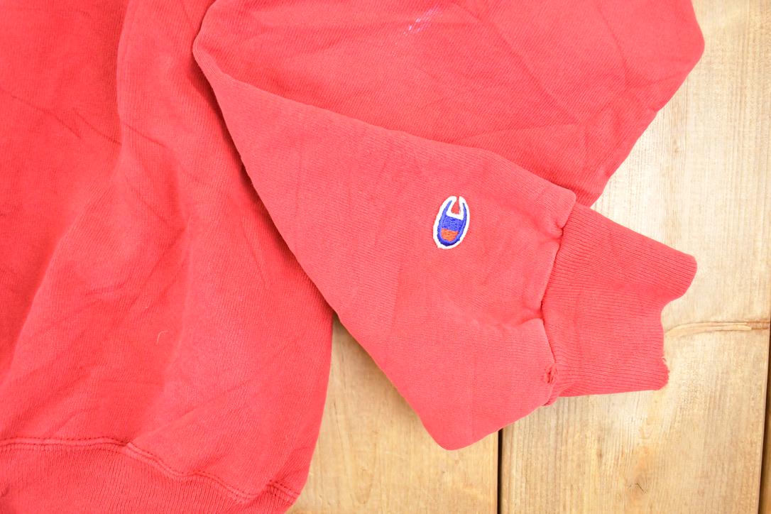 Vintage 1990s Champion Graphic Print Crewneck Sweatshirt Men's L - Image 3