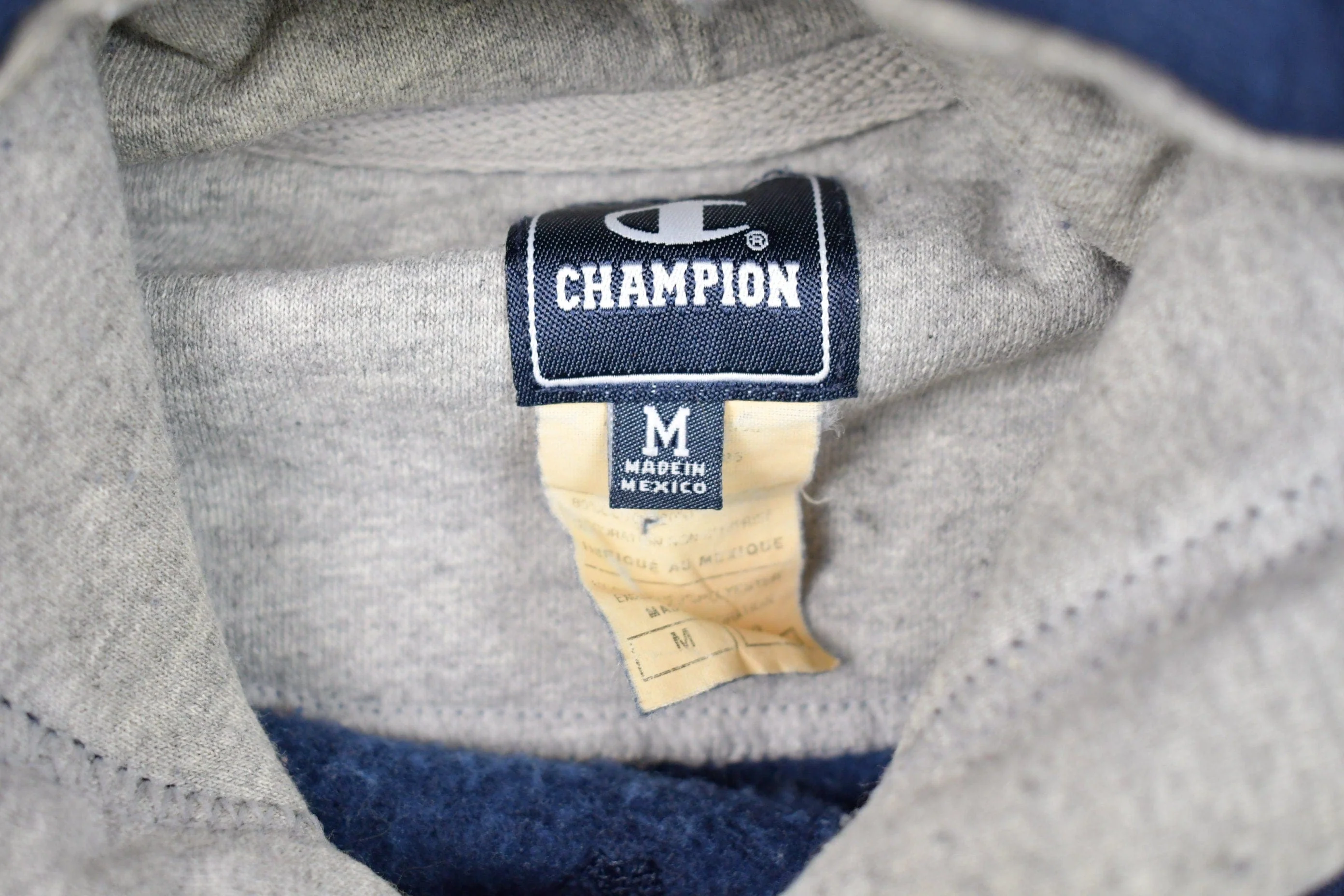 Vintage 1990s Champion Hoodie Men's MMen's Medium - Image 3