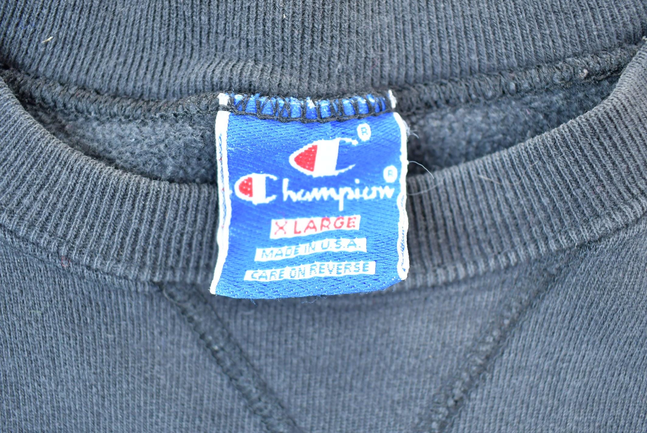 Vintage 1990s Champion Los Angeles Raiders NFL Crewneck Sweatshirt Men's XL - Image 3
