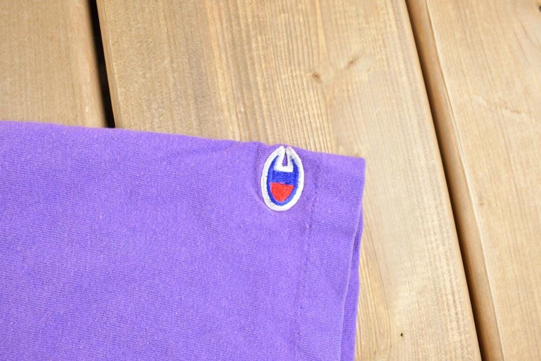 Vintage 1990s Champion Minnesota Vikings NFL Graphic T-ShirtMen's XL - Image 5