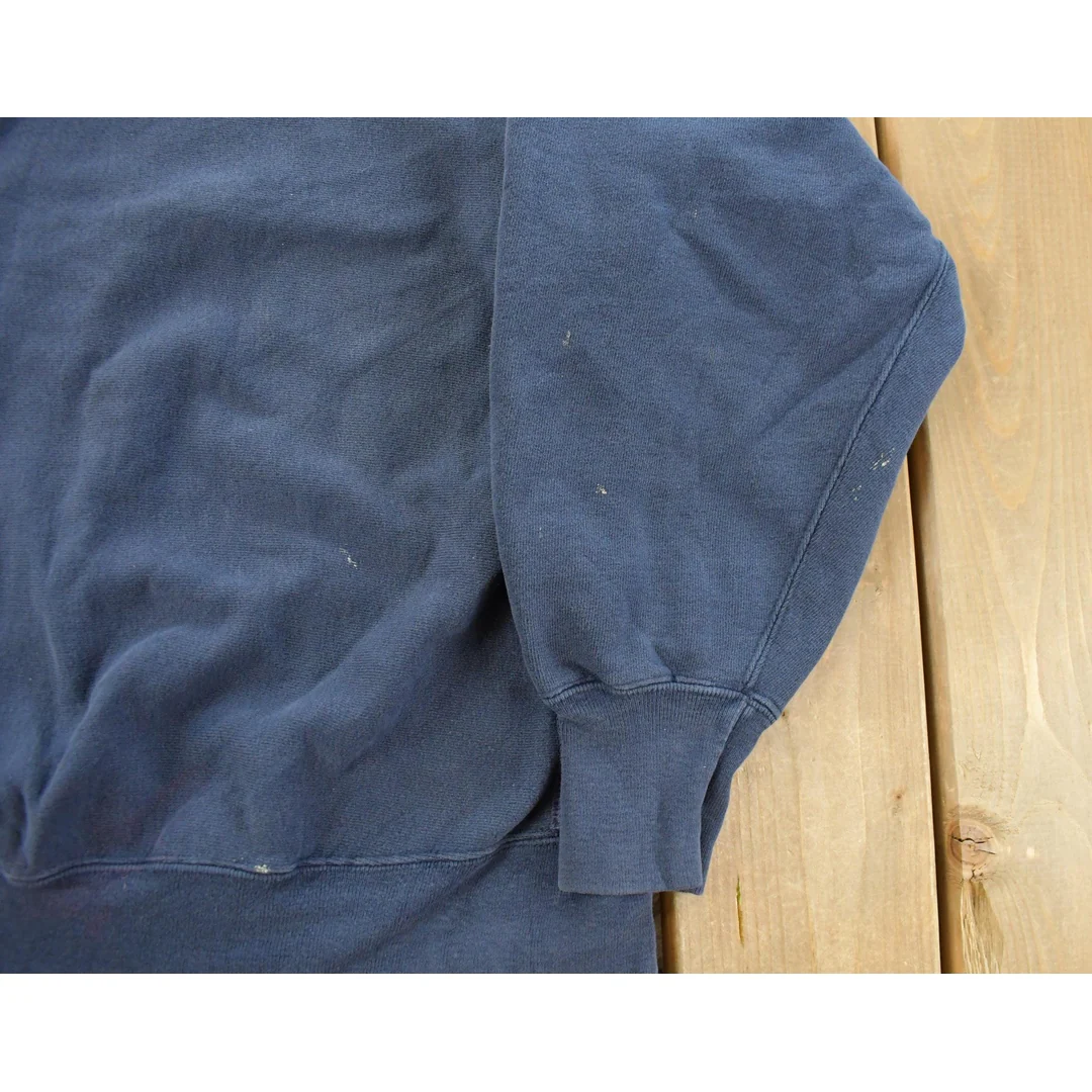 Vintage 1990s Champion Reverse Weave Blank Sweatshirt Men's Large - Image 3