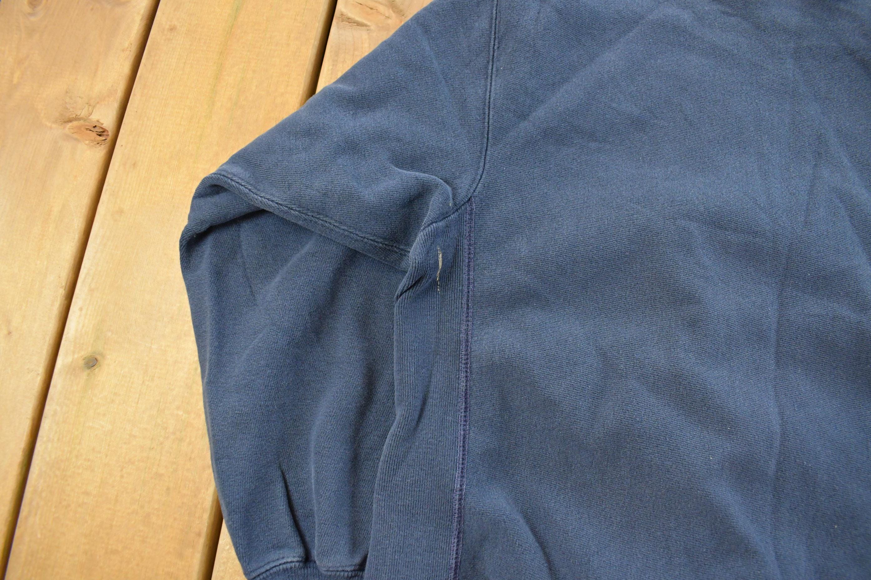 Vintage 1990s Champion Reverse Weave Blank Sweatshirt Men's Large - Image 7